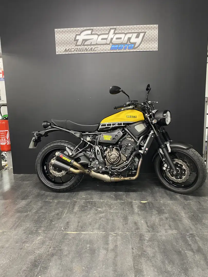 Yamaha XSR 700 Jaune - 1