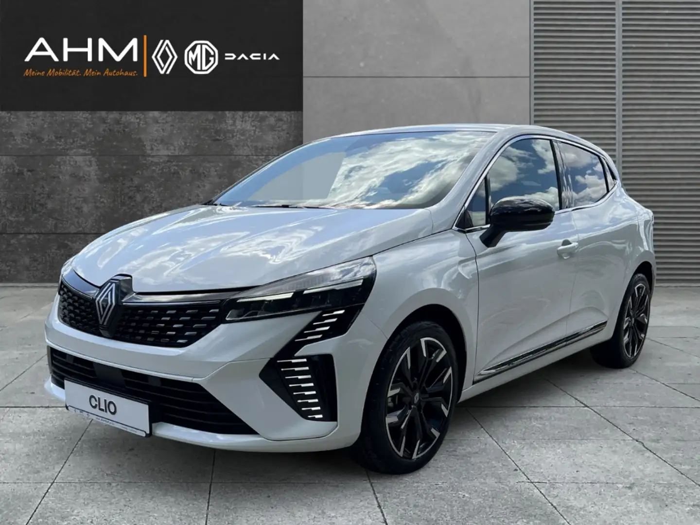 Renault Clio Techno TCe 90 Winter Paket Look Paket Reserverad Weiß - 1
