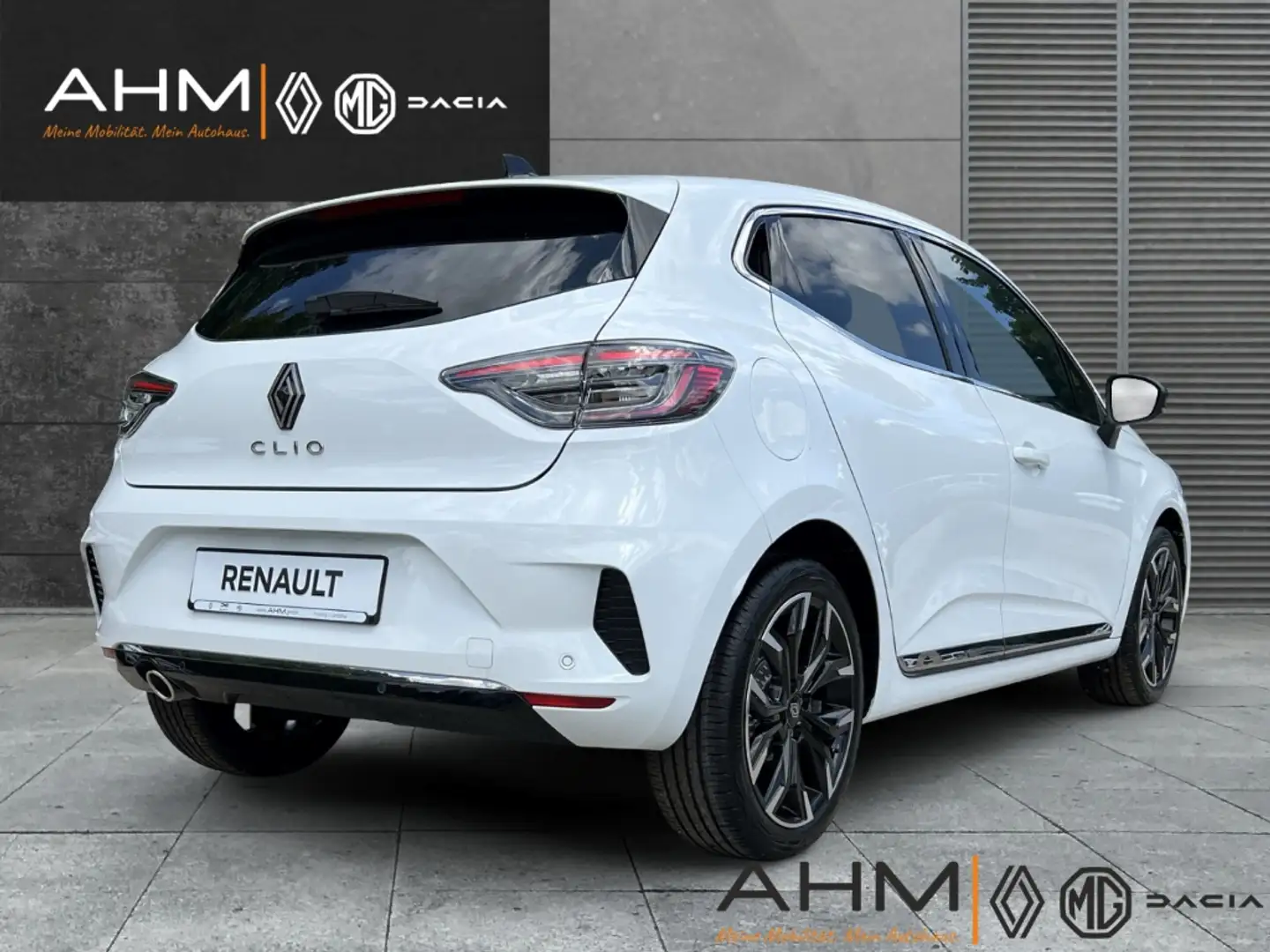 Renault Clio Techno TCe 90 Winter Paket Look Paket Reserverad Weiß - 2