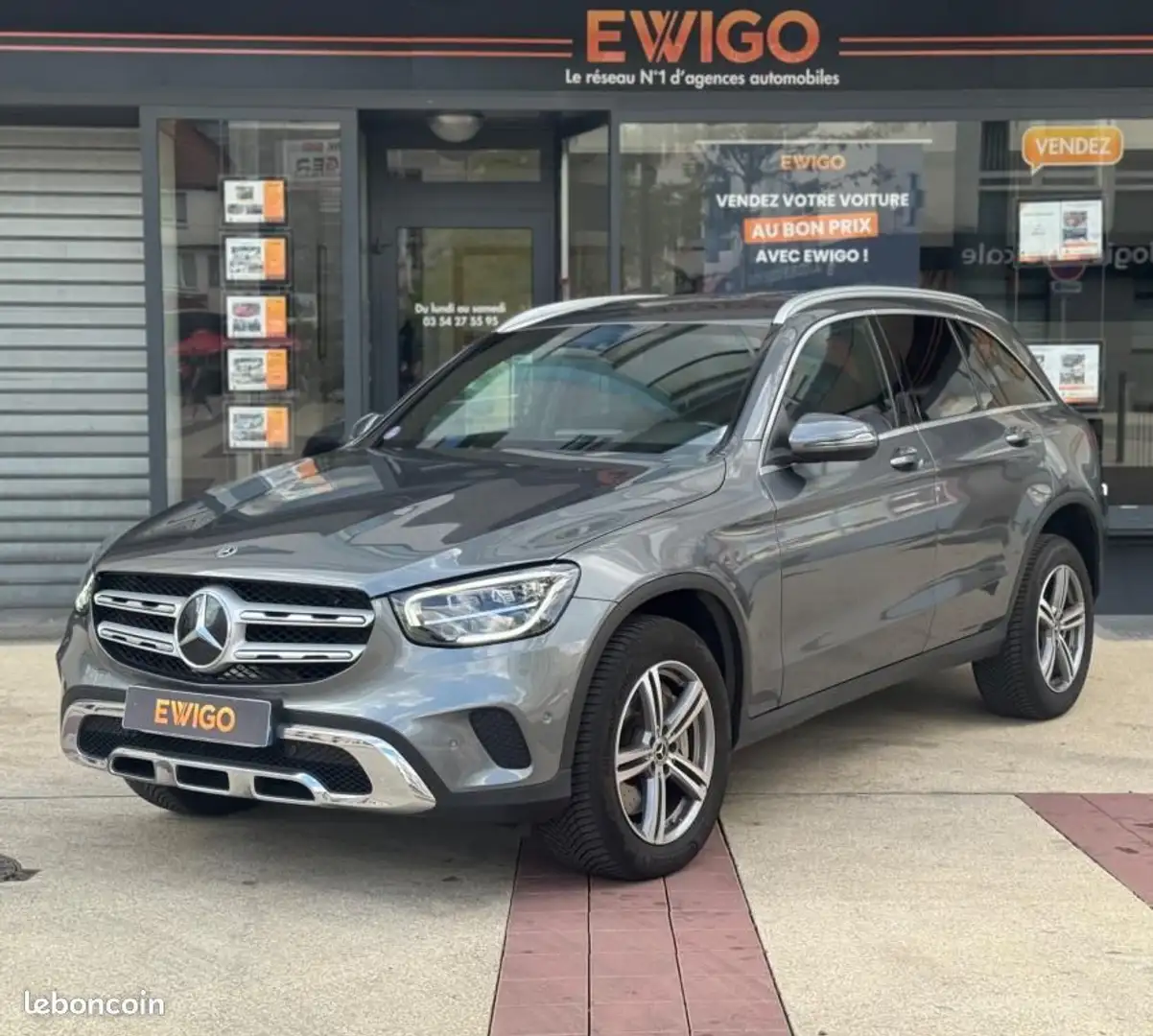Mercedes-Benz GLC 300 Classe Mercedes 2.0 300 DE 306CH 4MATIC HYBRID BUS Gris - 1