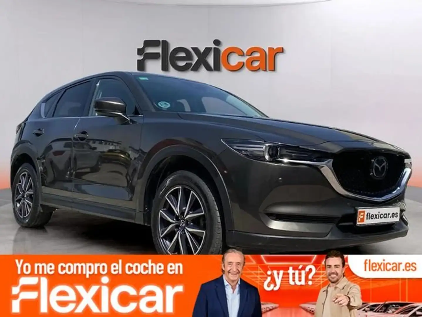 Mazda CX-5 2.5 Skyactiv-G Zenith AWD Aut. Gris - 1