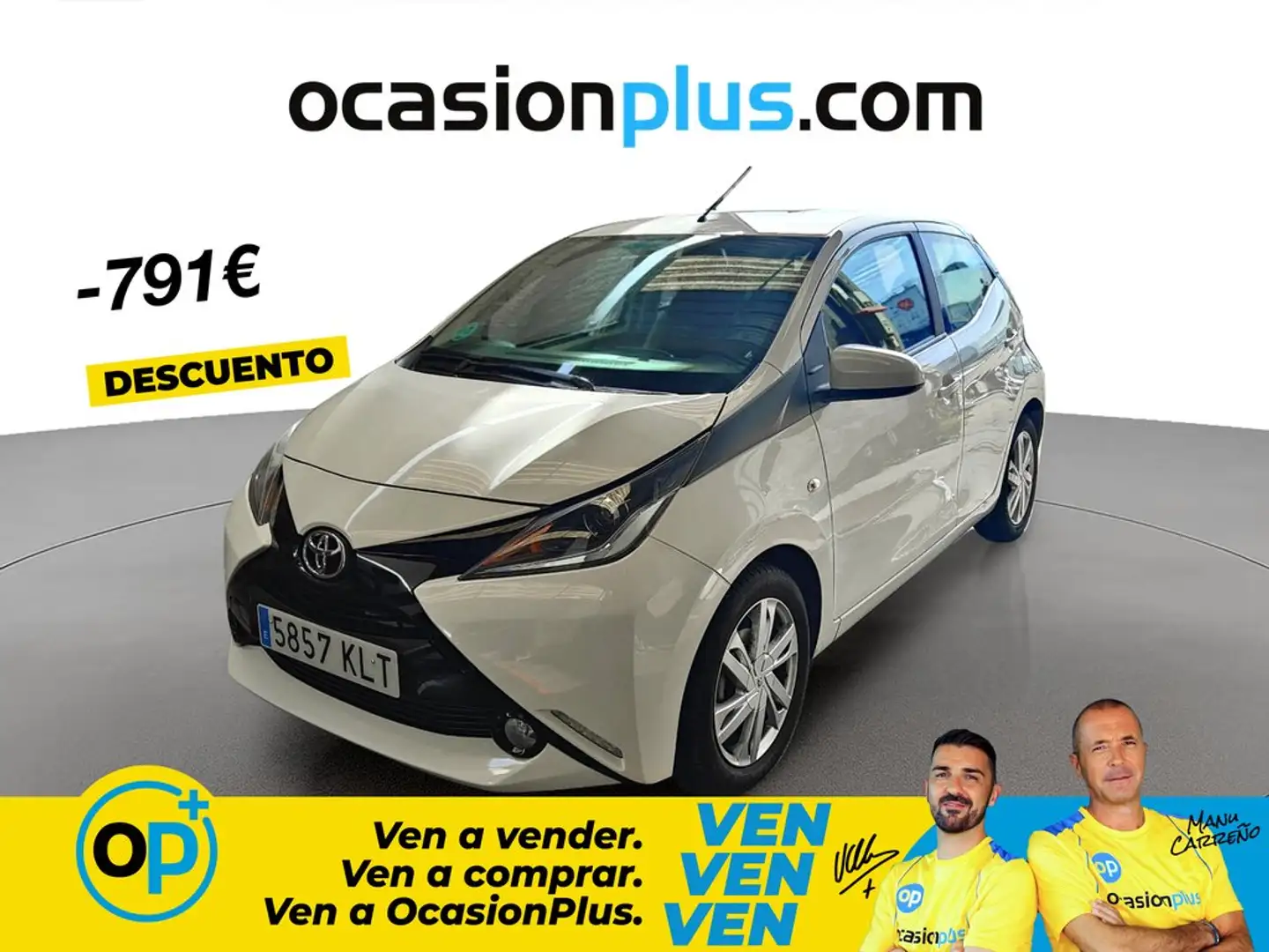 Toyota Aygo 1.0 VVT-i x-play Blanco - 1