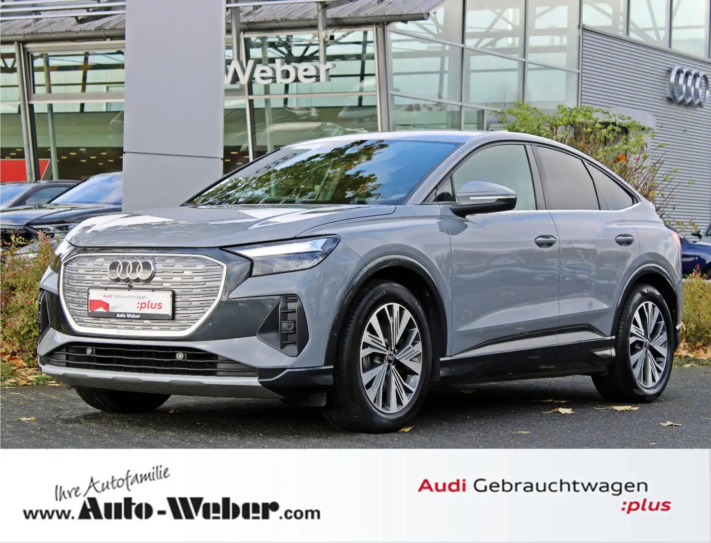 Audi Q4 e-tron Q4 Sportback e-tron 40 AHK PRIVACY NAVI+ KAMERA Grigio - 1