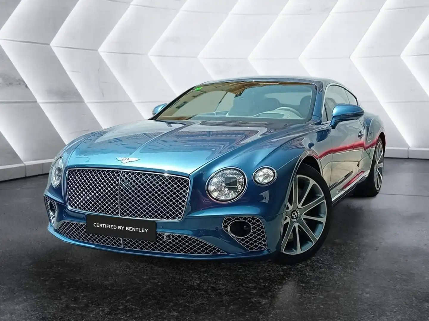 Bentley Continental GT W12 Coupé Blau - 1