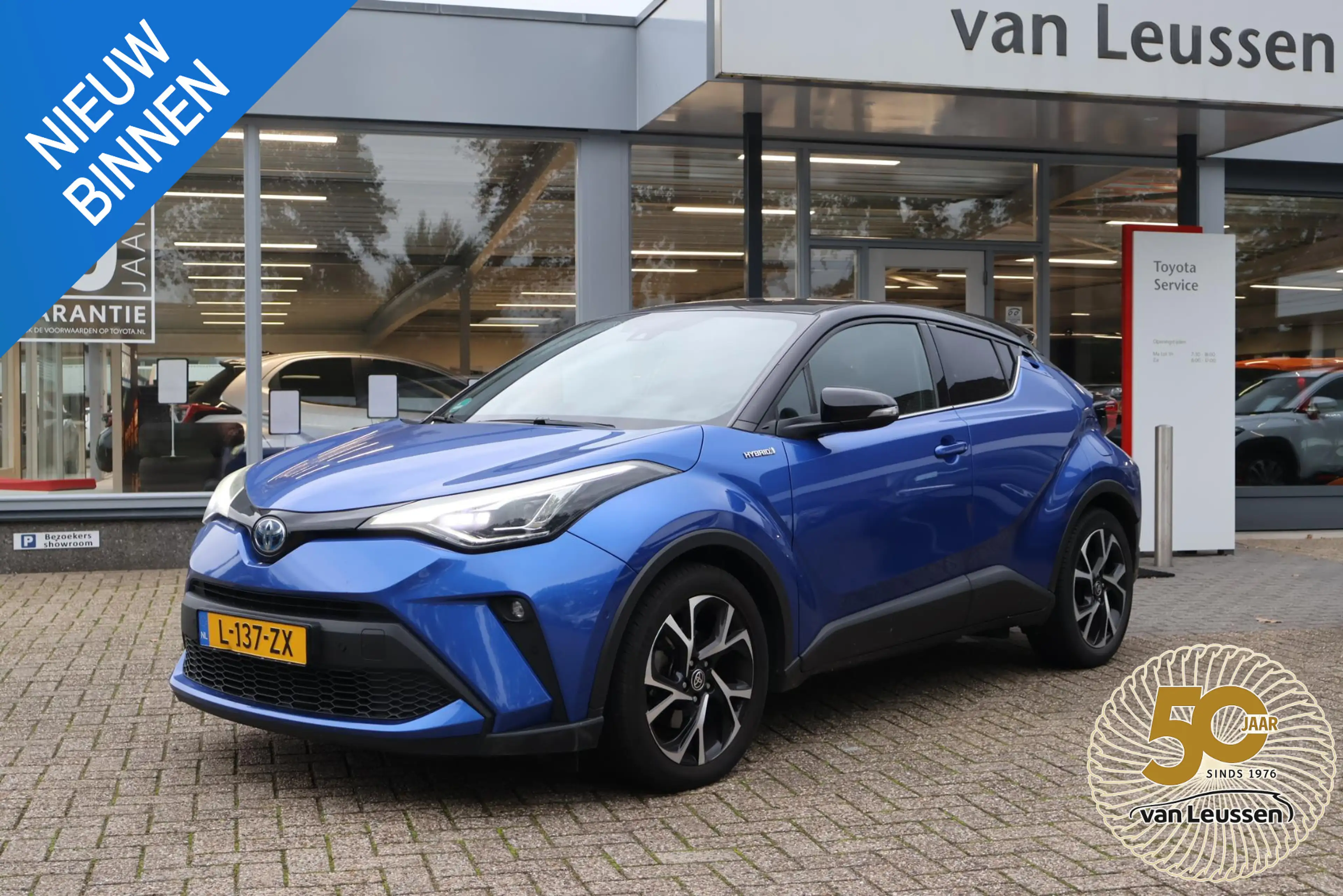 Toyota C-HR 2.0 Hybrid Bi-Tone LED STOEL&STUURVERW DOEDEHOEK D