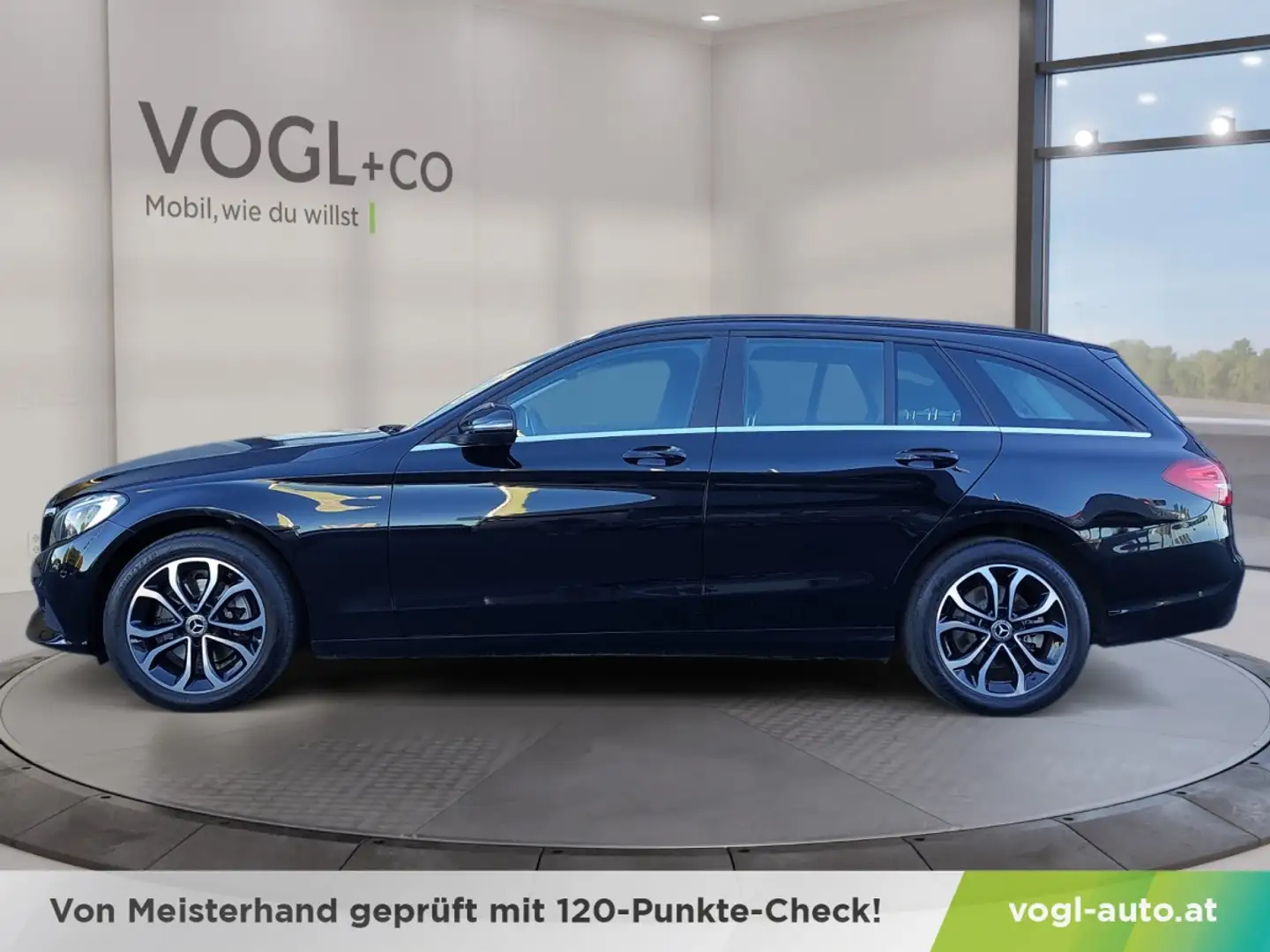 Mercedes-Benz C 200 d T Aut. Kombi Noir - 2