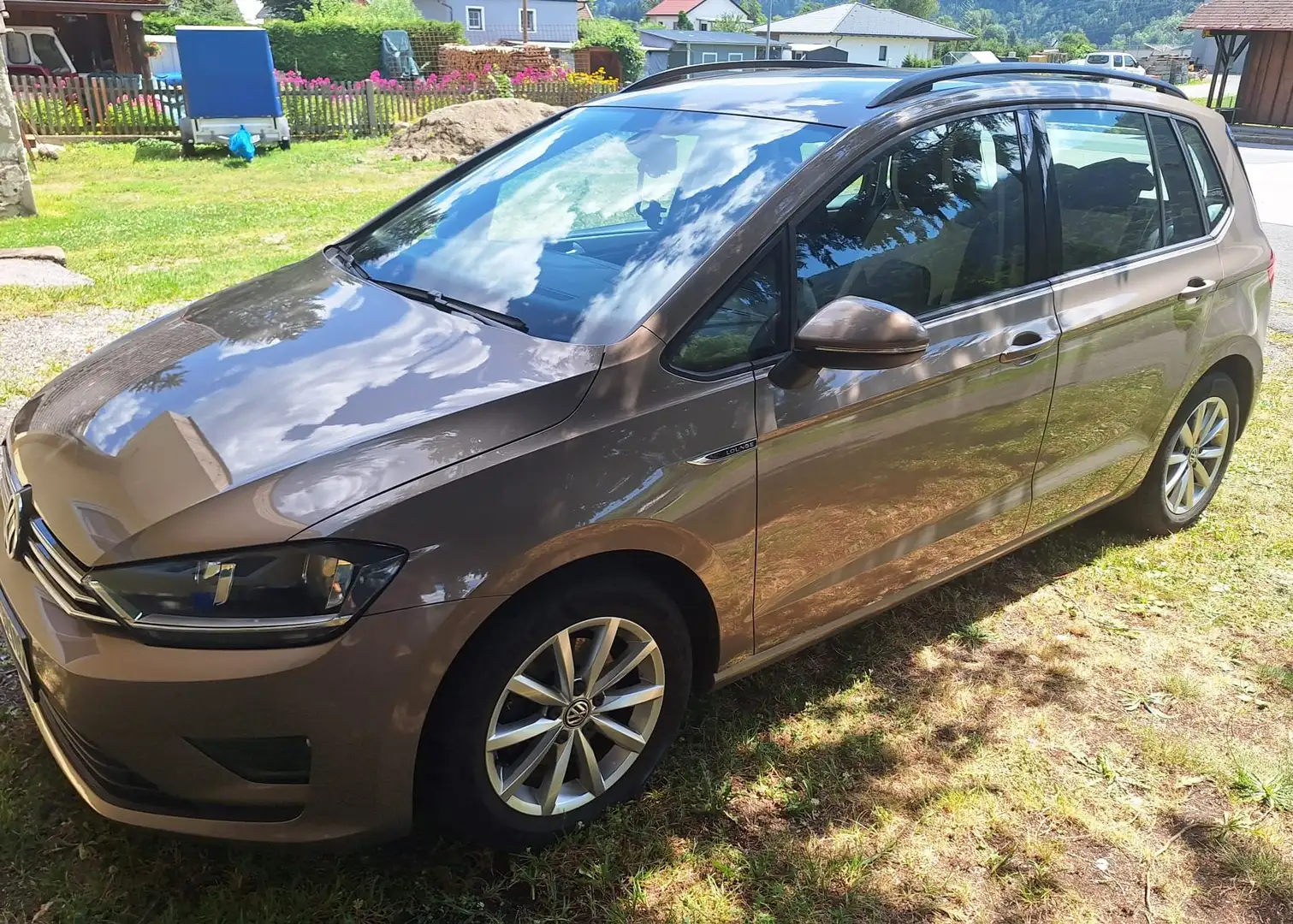 Volkswagen Golf Sportsvan 1,6 TDI BMT Lounge Gelb - 1