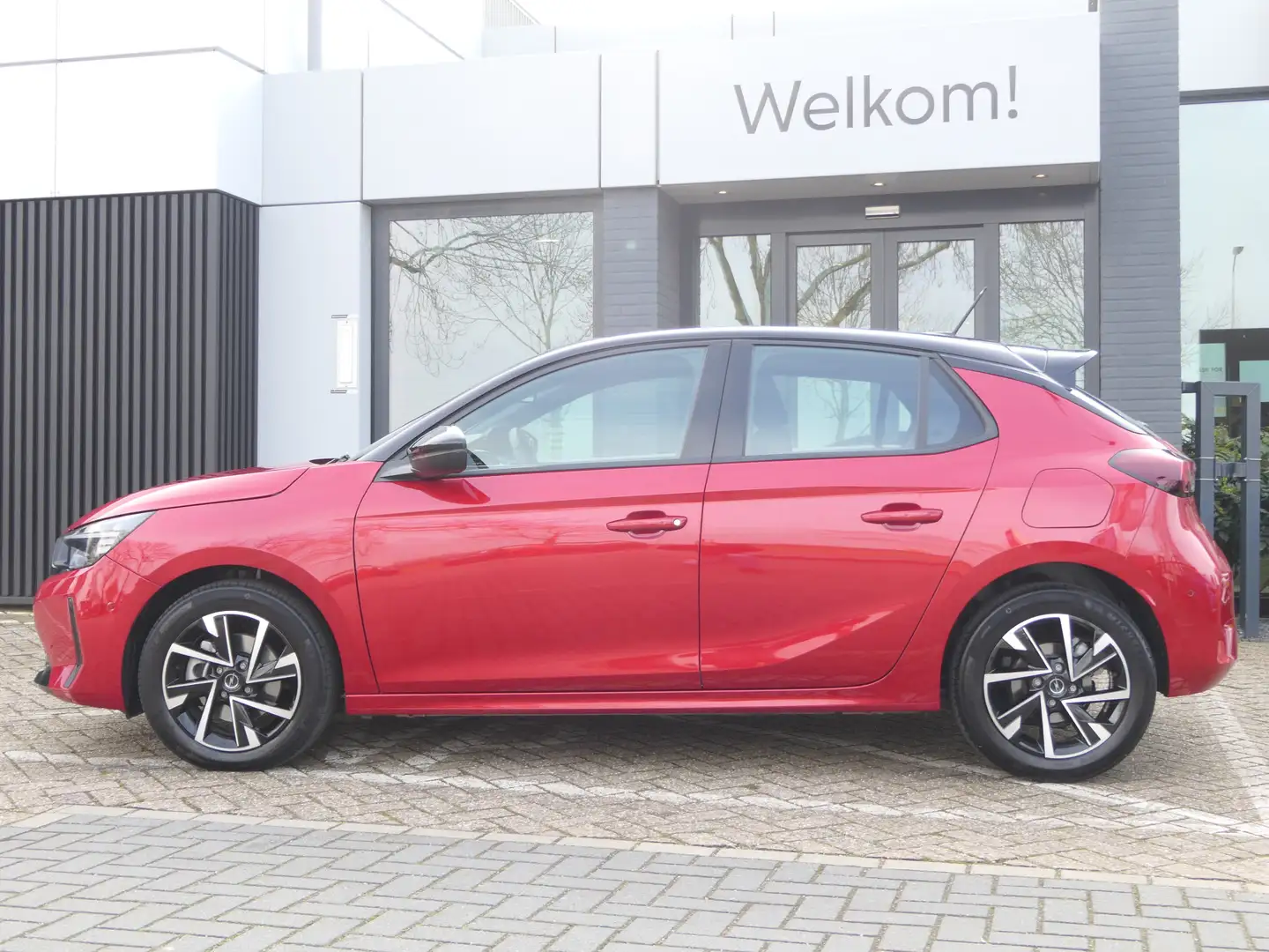 Opel Corsa 1.2 Turbo Hybrid GS Automaat | Dodehoek detectie | Rot - 2