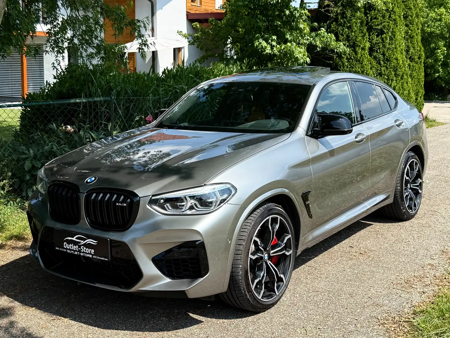 BMW X4 M Competition*Panorama*NUR 32.000KM*Neuwertig*MWST* Grau - 1