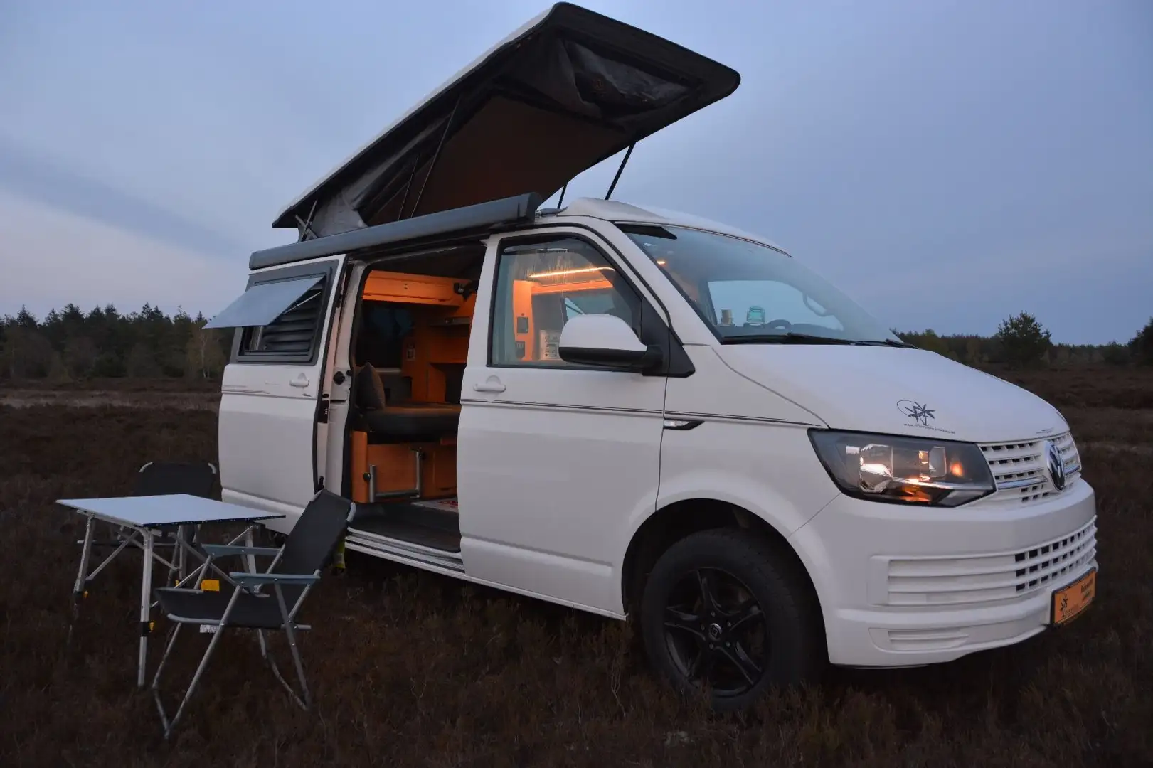 Volkswagen T6  Wohnmobil California TRUMA Standheizu  Küche Blanc - 1
