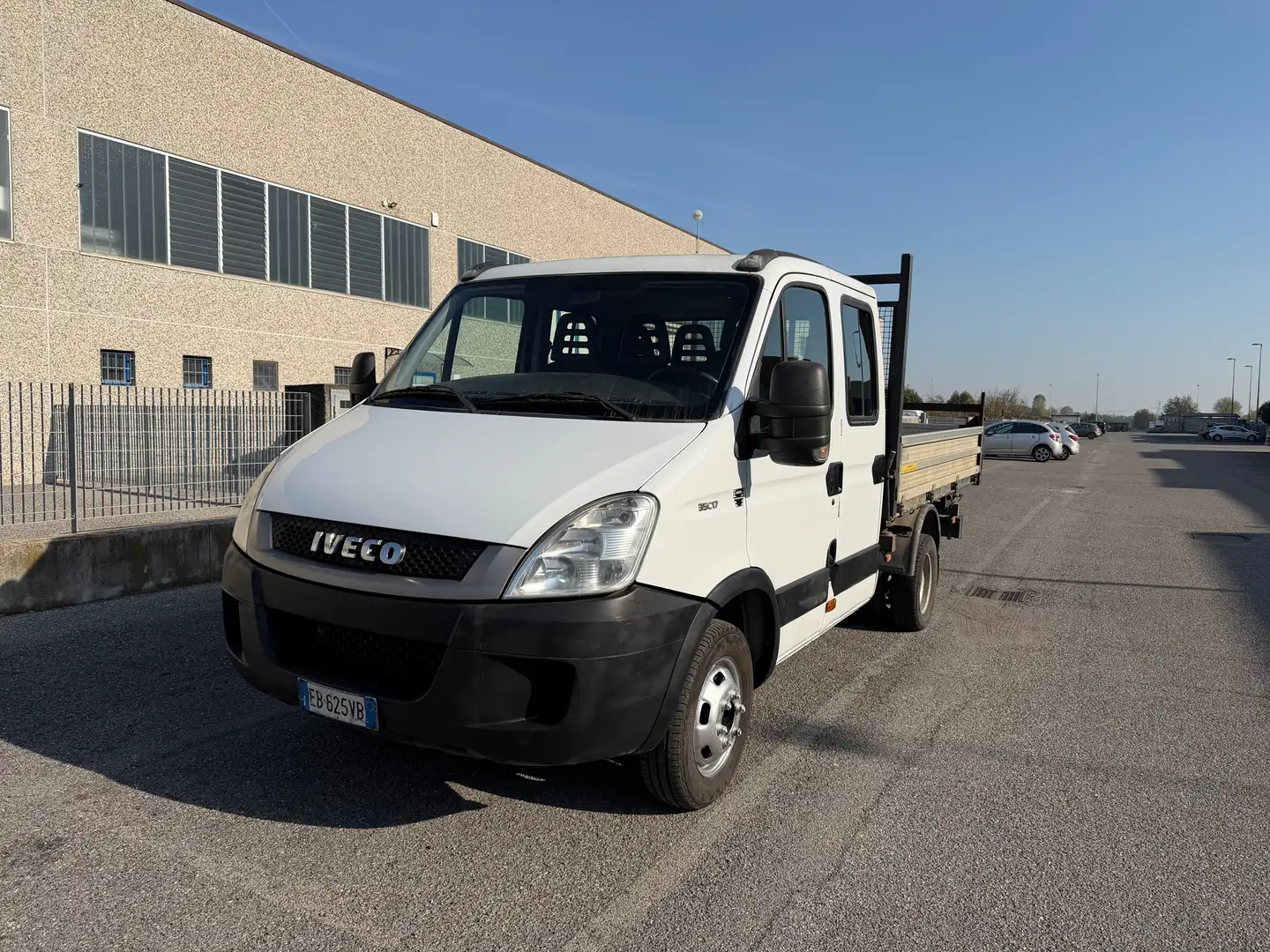 Iveco Daily 35C17 -DOPPIA CABINA-RIBALTABILE- 3.0- CLIMA Bianco - 2