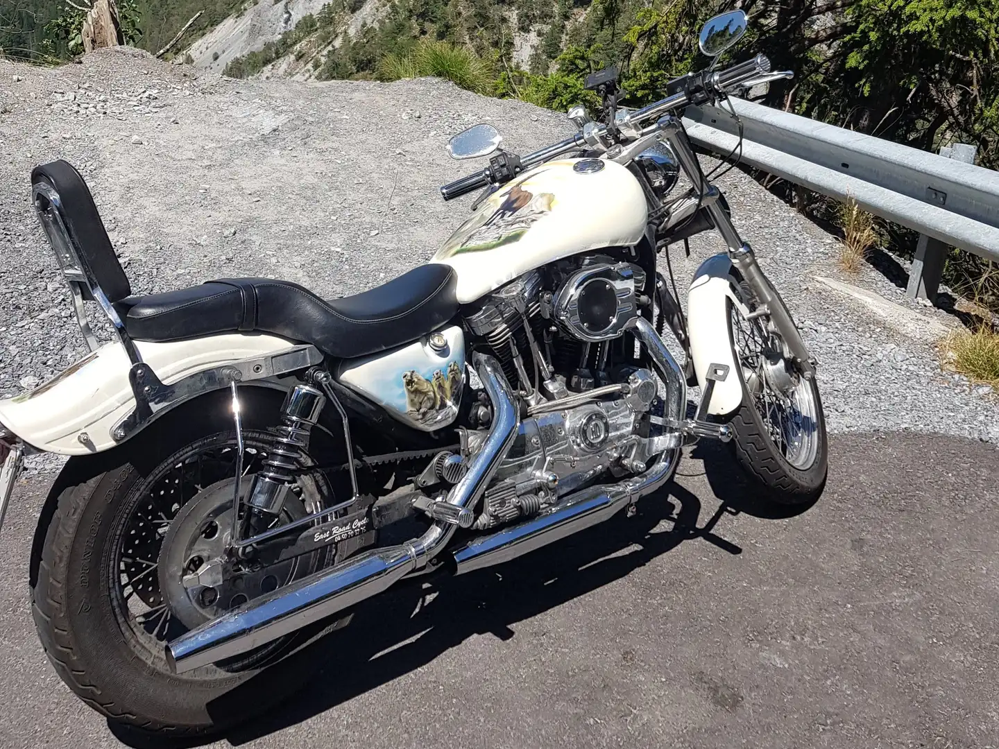 Harley-Davidson Sportster XLH 883 Blanc - 1