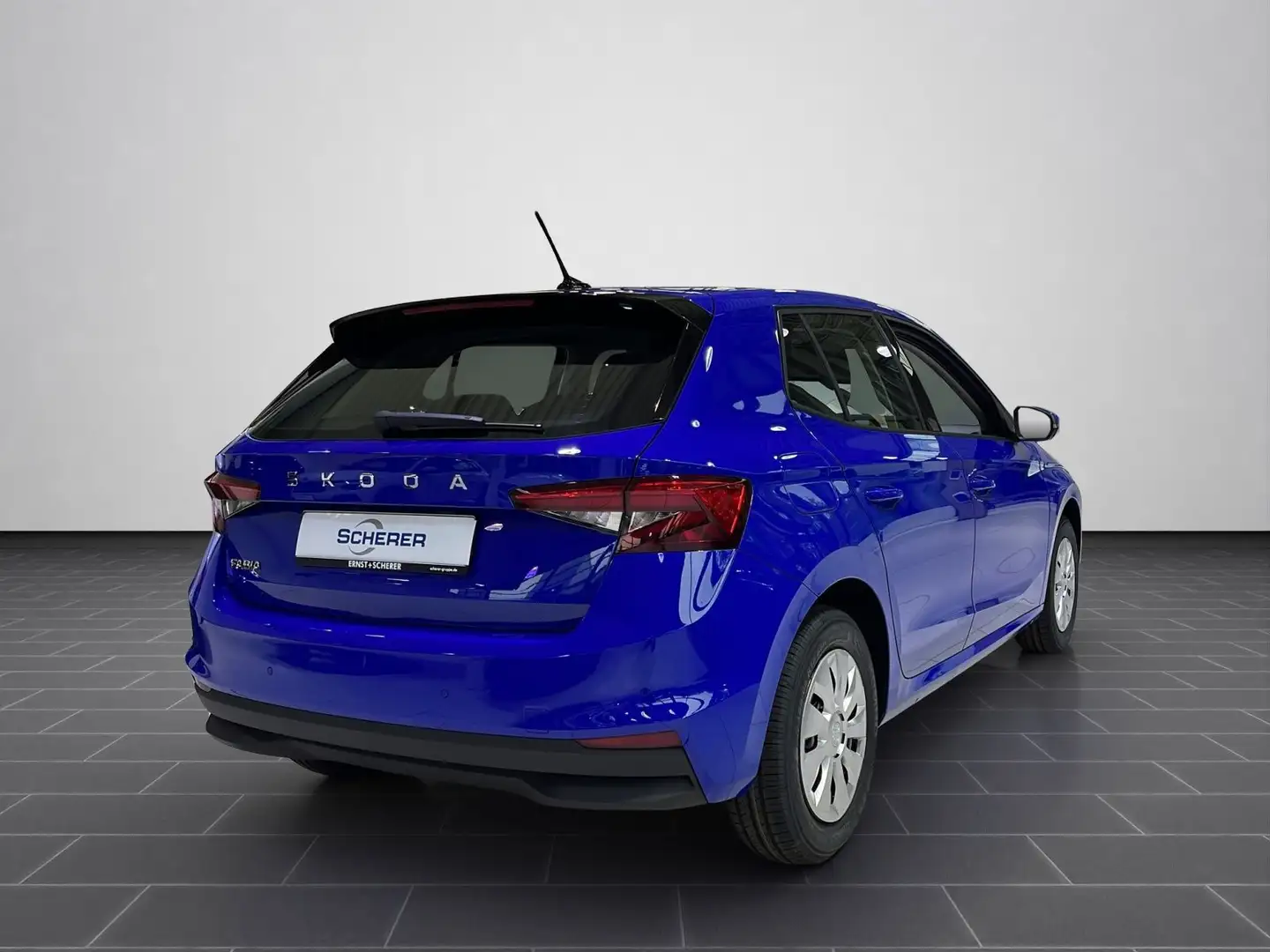 Skoda Fabia Selection 1,0 MPI 59 kW 5-Gang-Schaltgetri Blau - 2