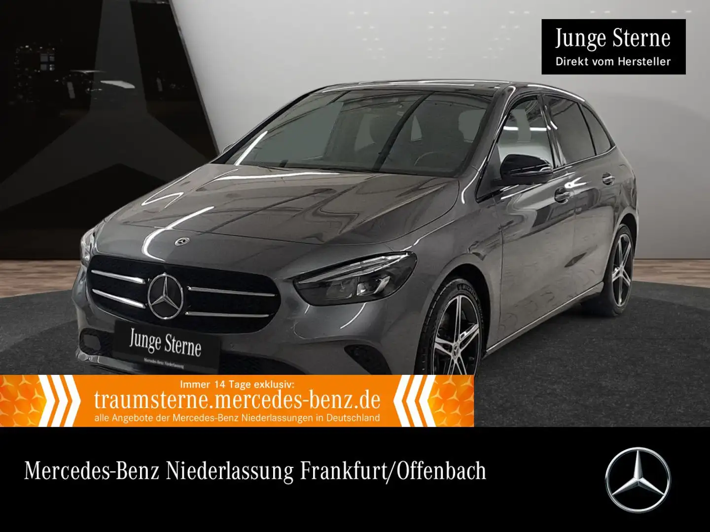 Mercedes-Benz B 250 e PROGRESSIVE+NIGHT+PANO+360°+LED+TOTW+8G Grau - 1
