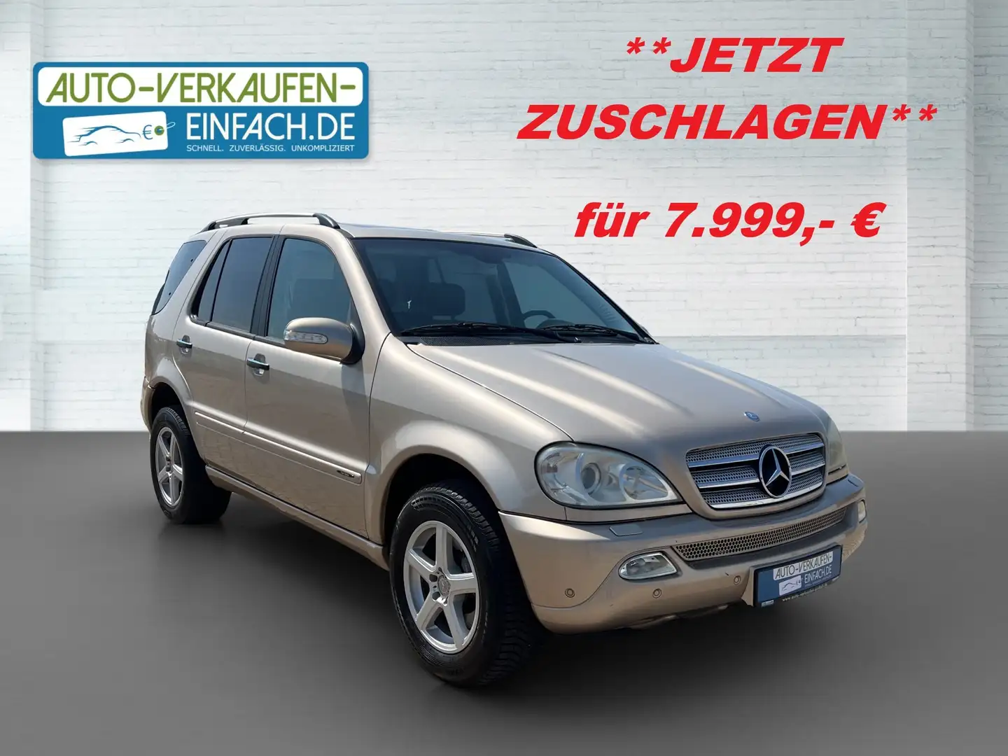 Mercedes-Benz ML 270 CDI,Final Edition,AHK,Klima,PDC,Navi,SD,Scheckheft Beige - 1