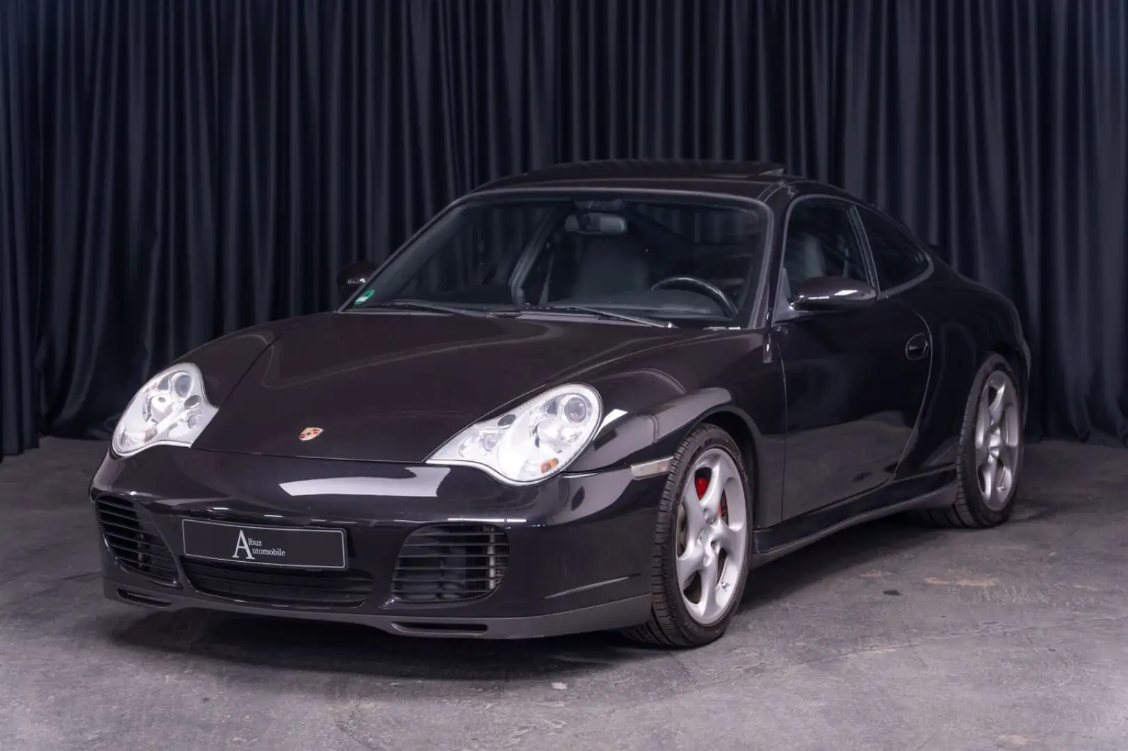 Porsche 996 Carrera 4S Coupé SHD*Bose*PCM*Leder*PDC Nero - 1