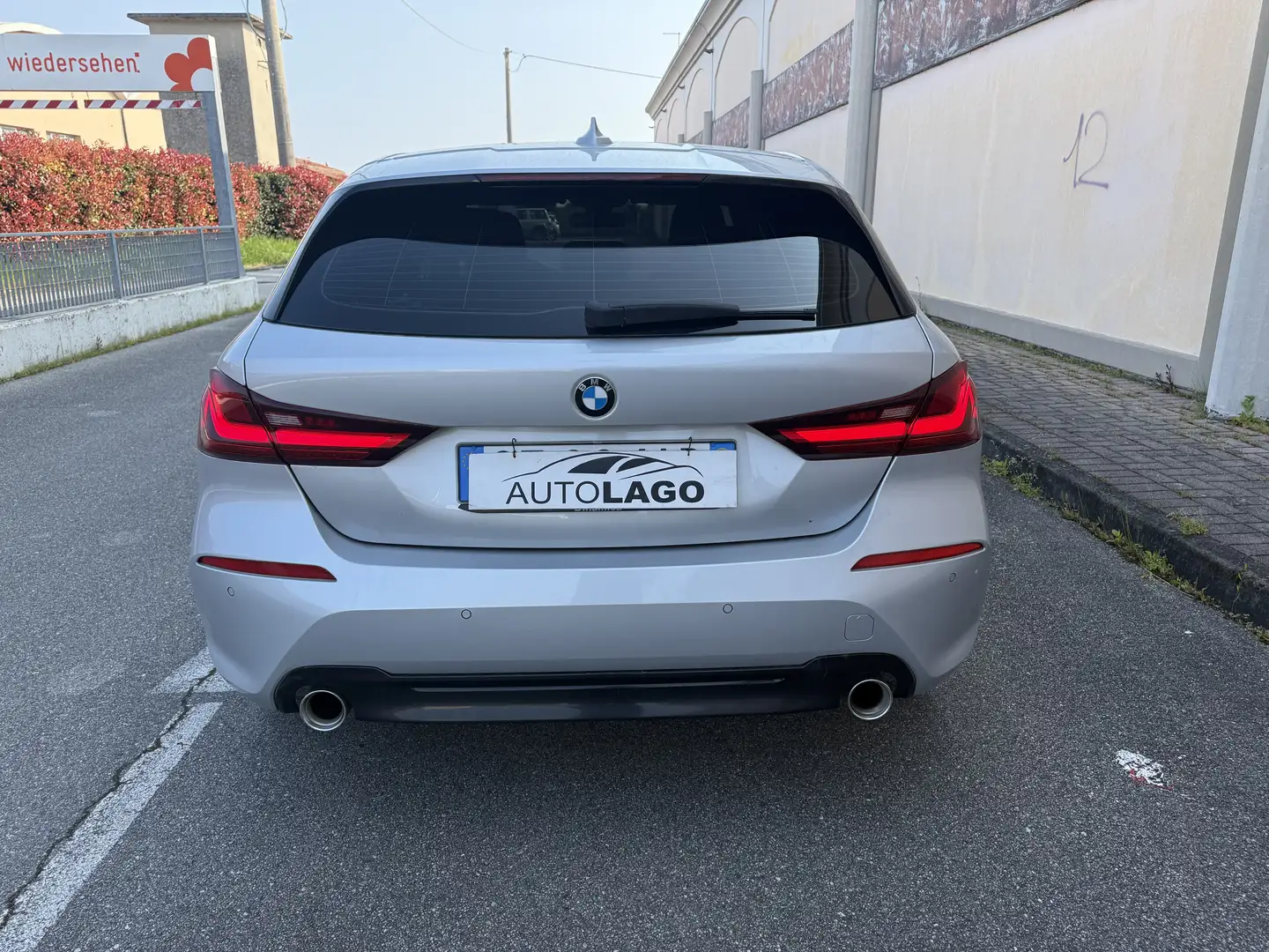BMW 118 118d Sport auto Gris - 2