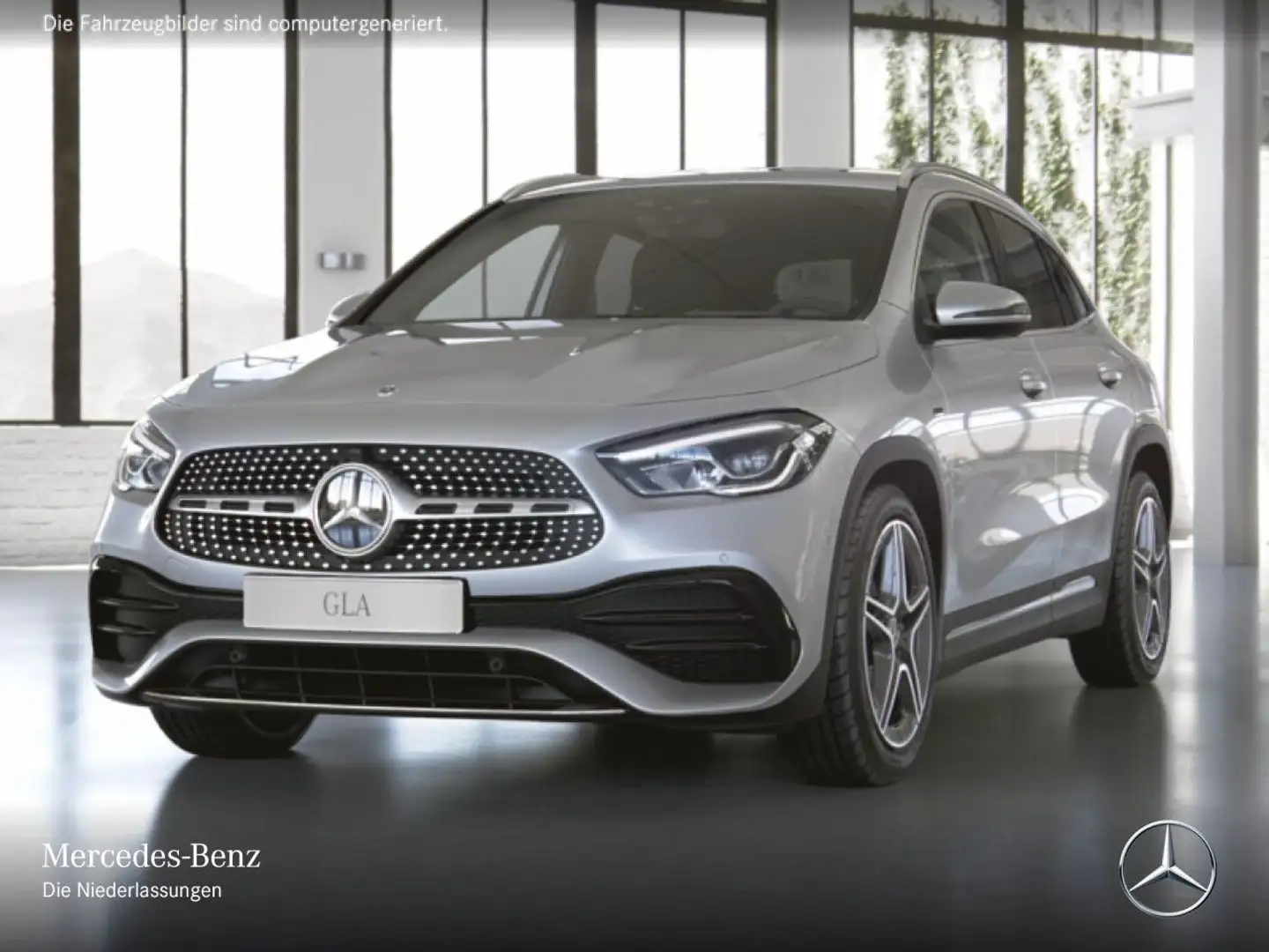 Mercedes-Benz GLA 250 e AMG+LED+FAHRASS+KAMERA+8G Silber - 2