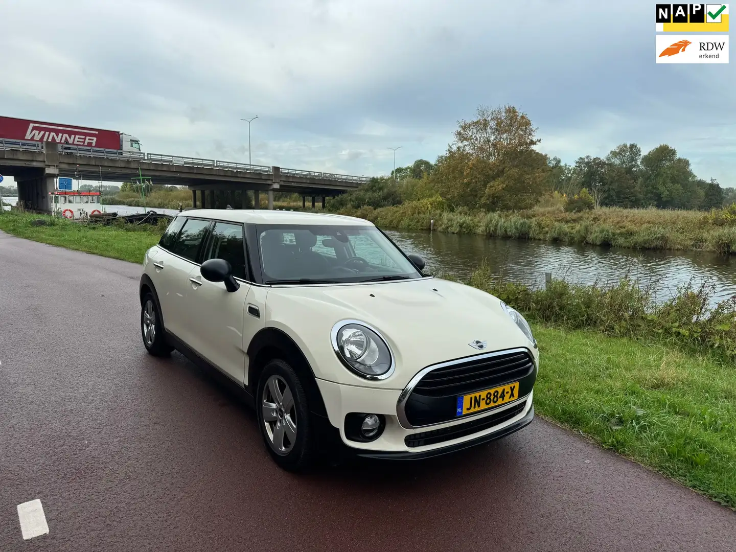 MINI One Clubman Mini 1.5 Salt Business|Autom.|Luxe|2e eig.| Blanc - 1