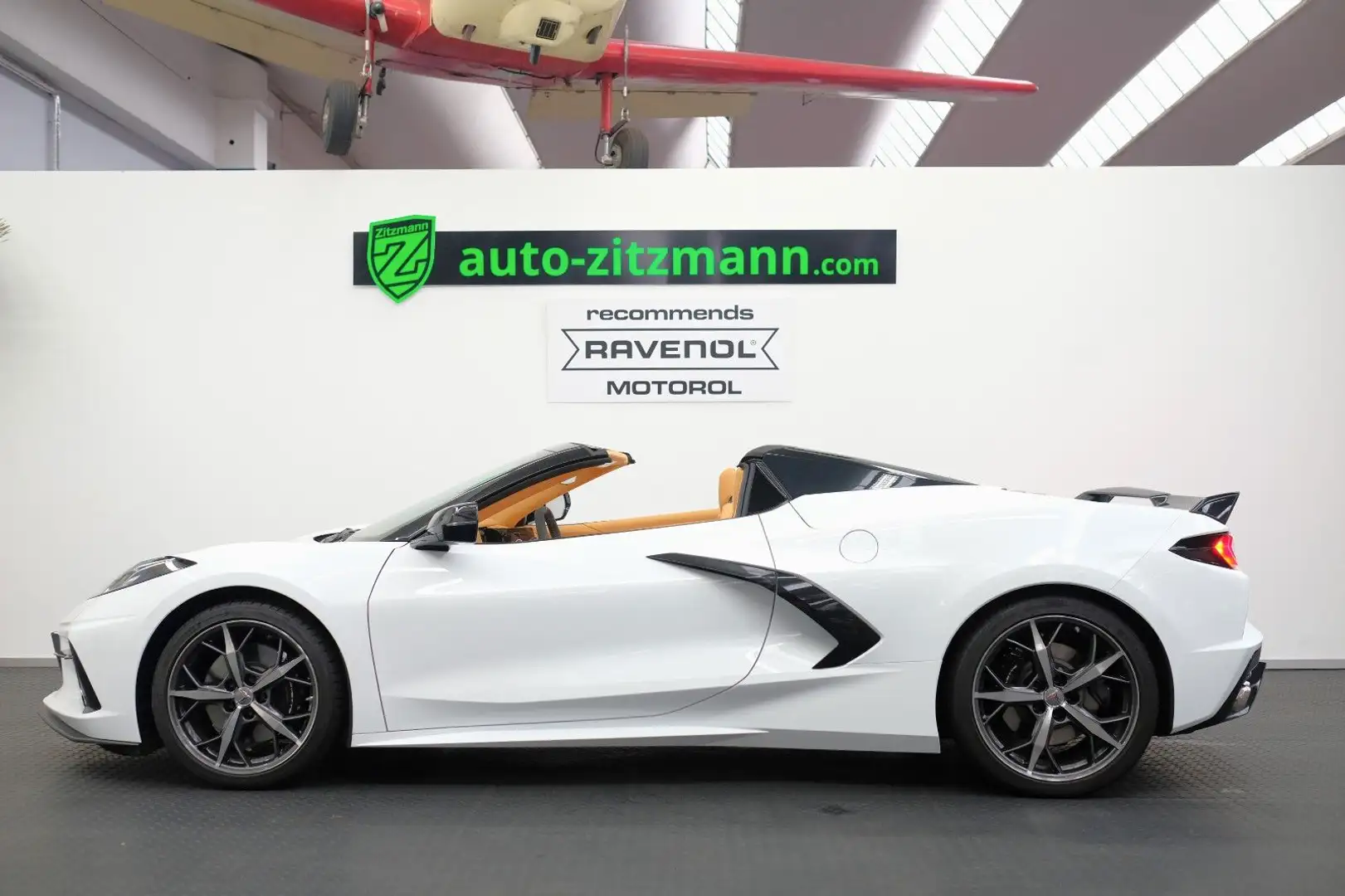 Corvette C8 3LT Cabrio/1.HAND/LIFT/BOSE/KAMERA/ALCANTARA Blanc - 1