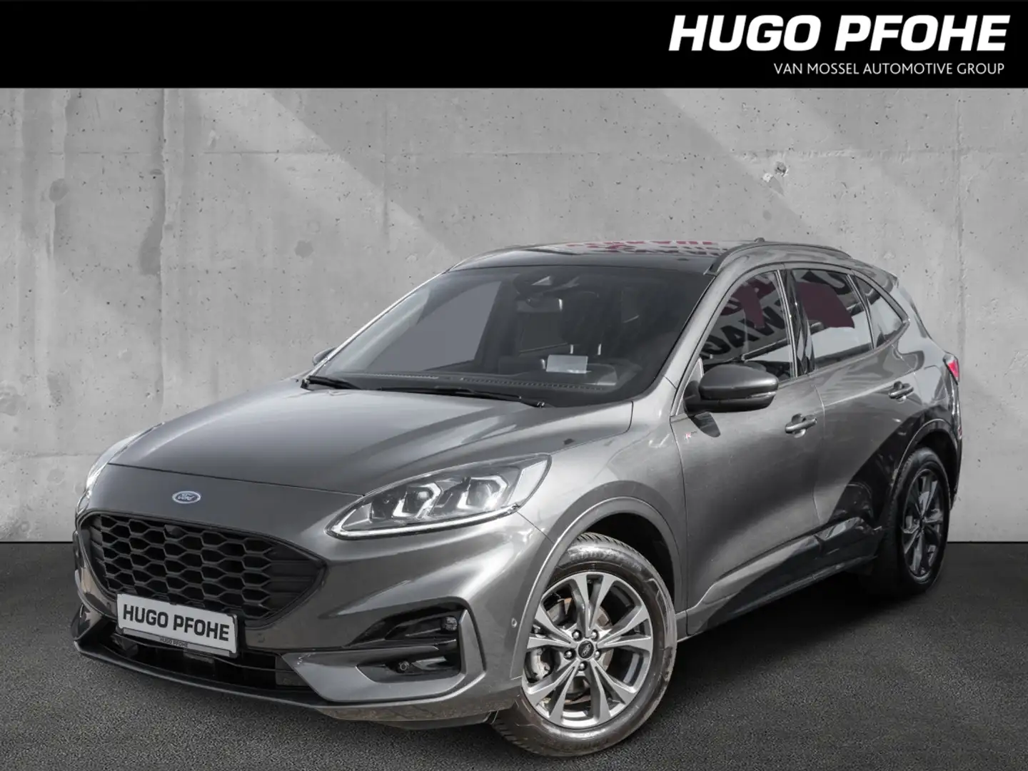 Ford Kuga ST-Line AHK ACC KAM NAVI LED WI-PKT Gris - 1