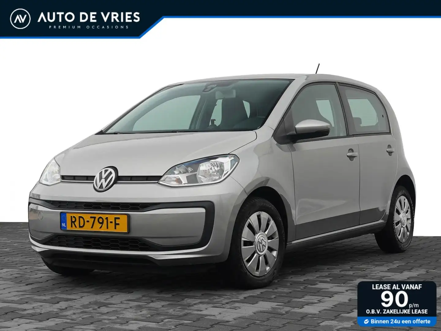 Volkswagen up! 1.0 BMT 5drs. Move up! | Airco | DAB+ | Elektrisch Grau - 1
