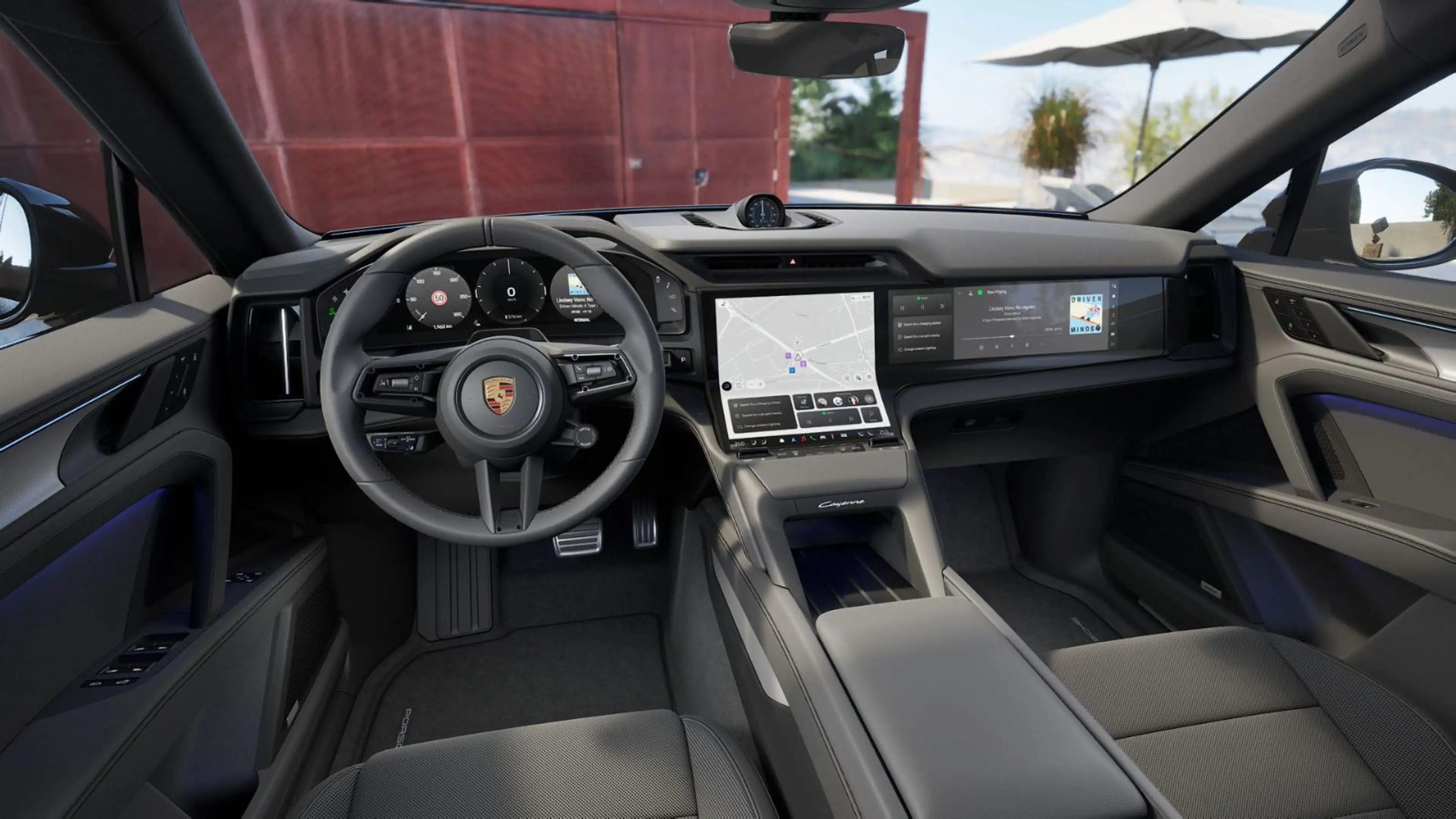 Porsche Cayenne Electric | Hinterachslenkung | HD-Matrix — photo 9
