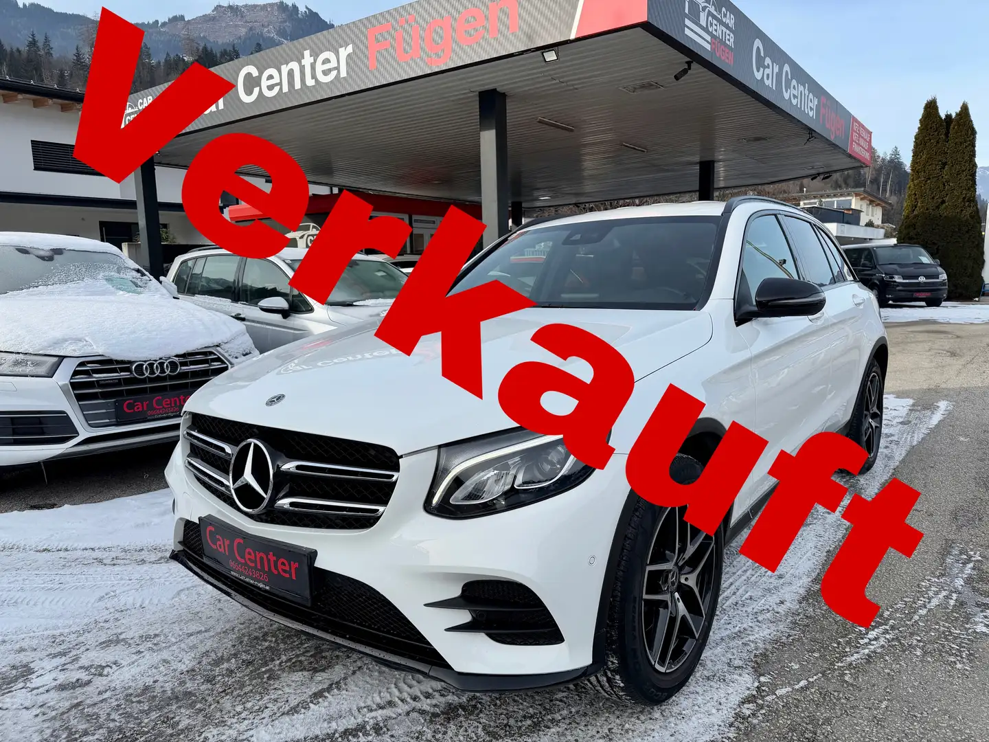 Mercedes-Benz GLC 220 d 4Matic AMG -Paket 1 Besitz Weiß - 1