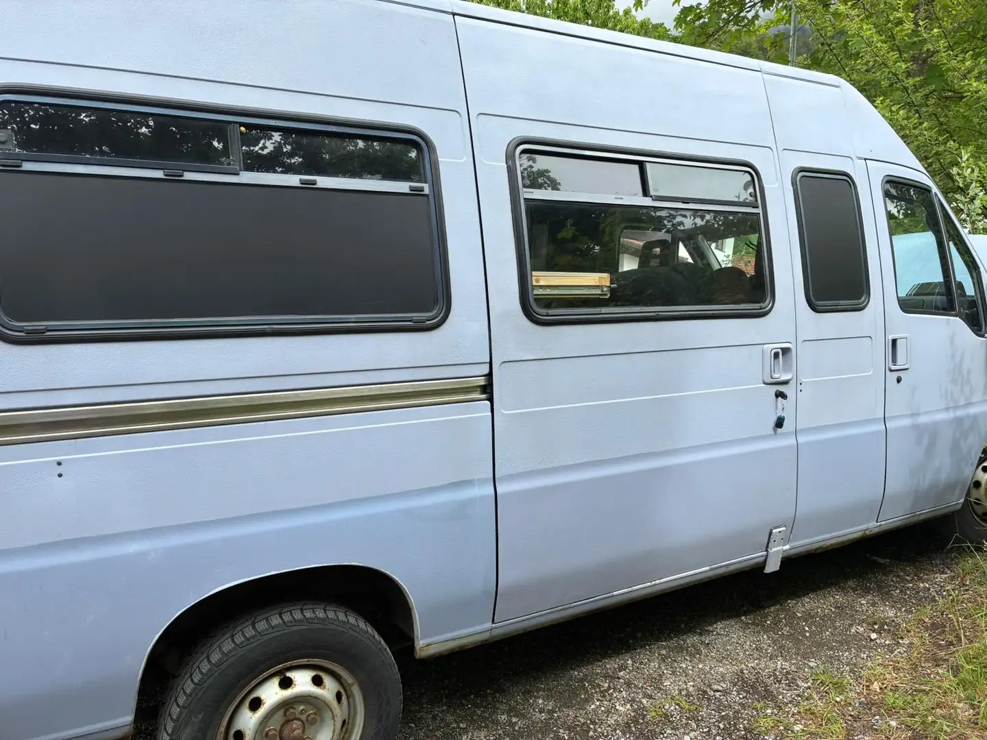 Fiat Ducato Transporter für Bastler Violett - 2