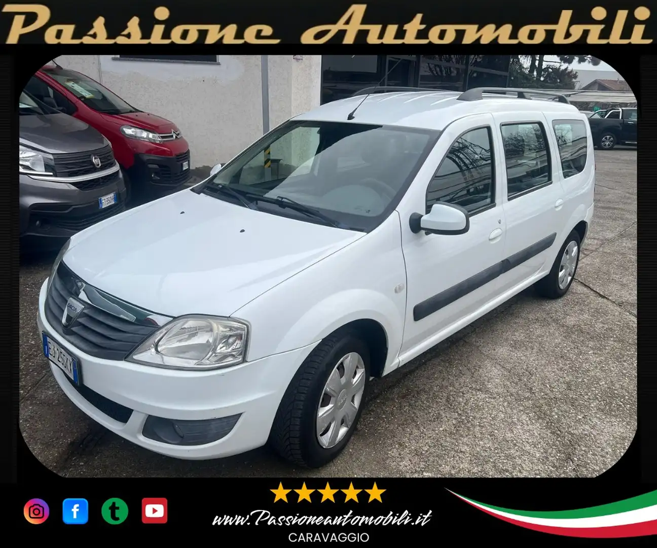 Dacia Logan Logan MCV Van 1.5 dci Laureate 90cv 5p Bílá - 1
