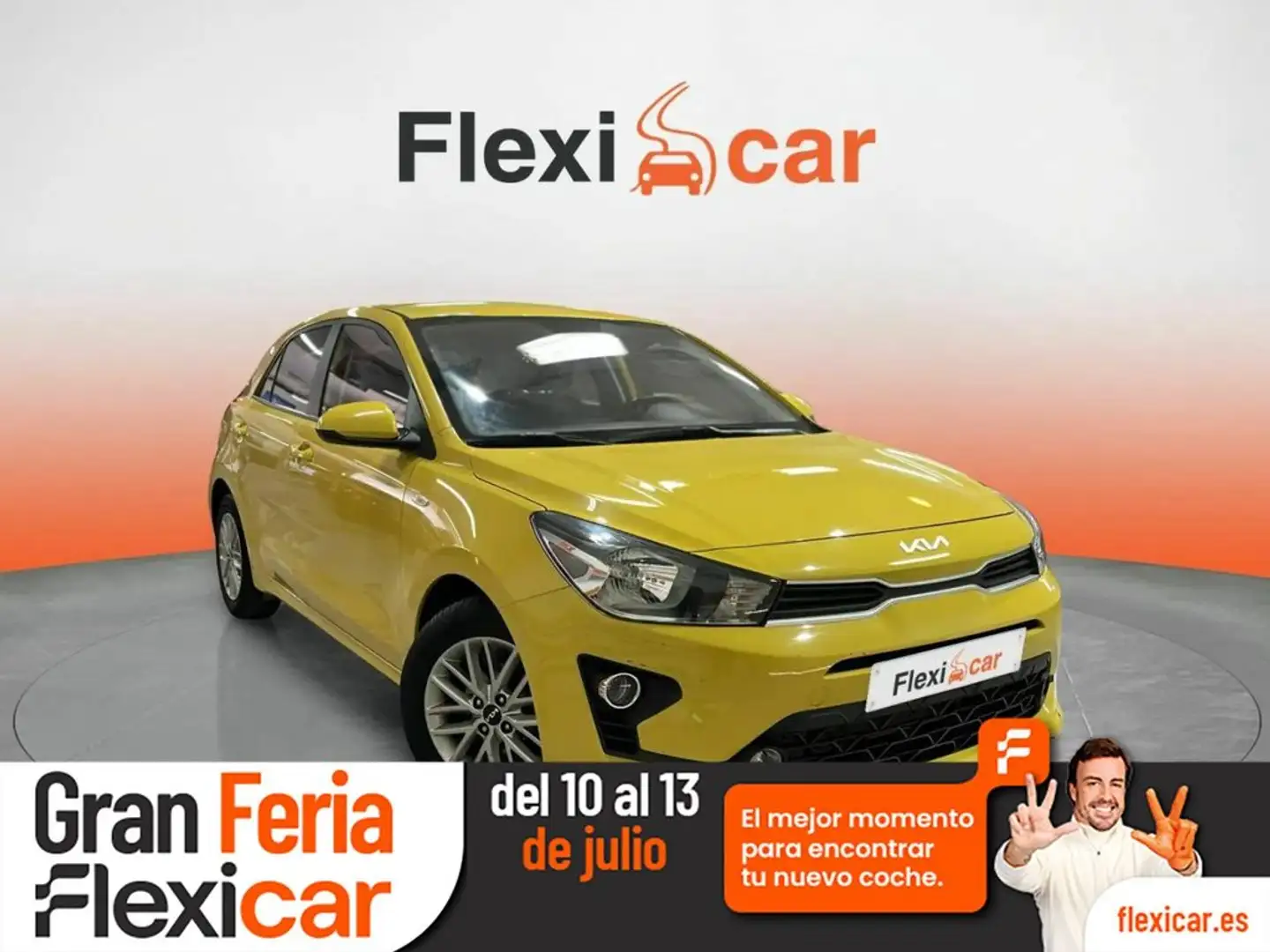 Kia Rio 1.2 DPi Drive 84 Jaune - 1