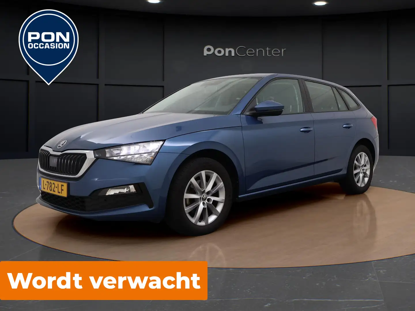 Skoda Scala 1.0 TSI 110 PK Ambition | WORDT VERWACHT | Apple C Blauw - 1