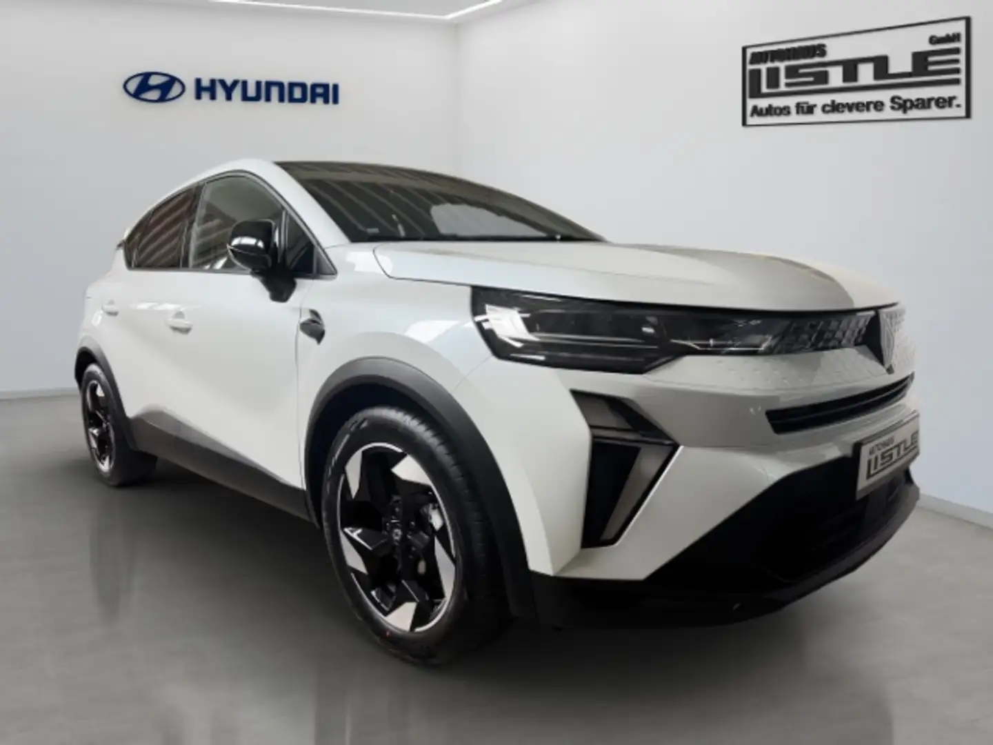 Renault Captur Techno Mild Hybrid 160 EDC Winterpaket Navi Digita Weiß - 2