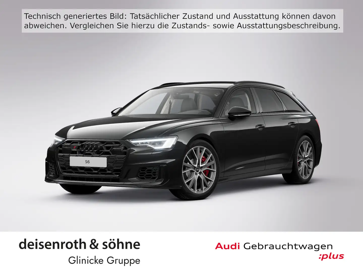 Audi S6 TDI AHK/Matrix/B&O/Kam/S-Sitz/20"/SHZ Schwarz - 1