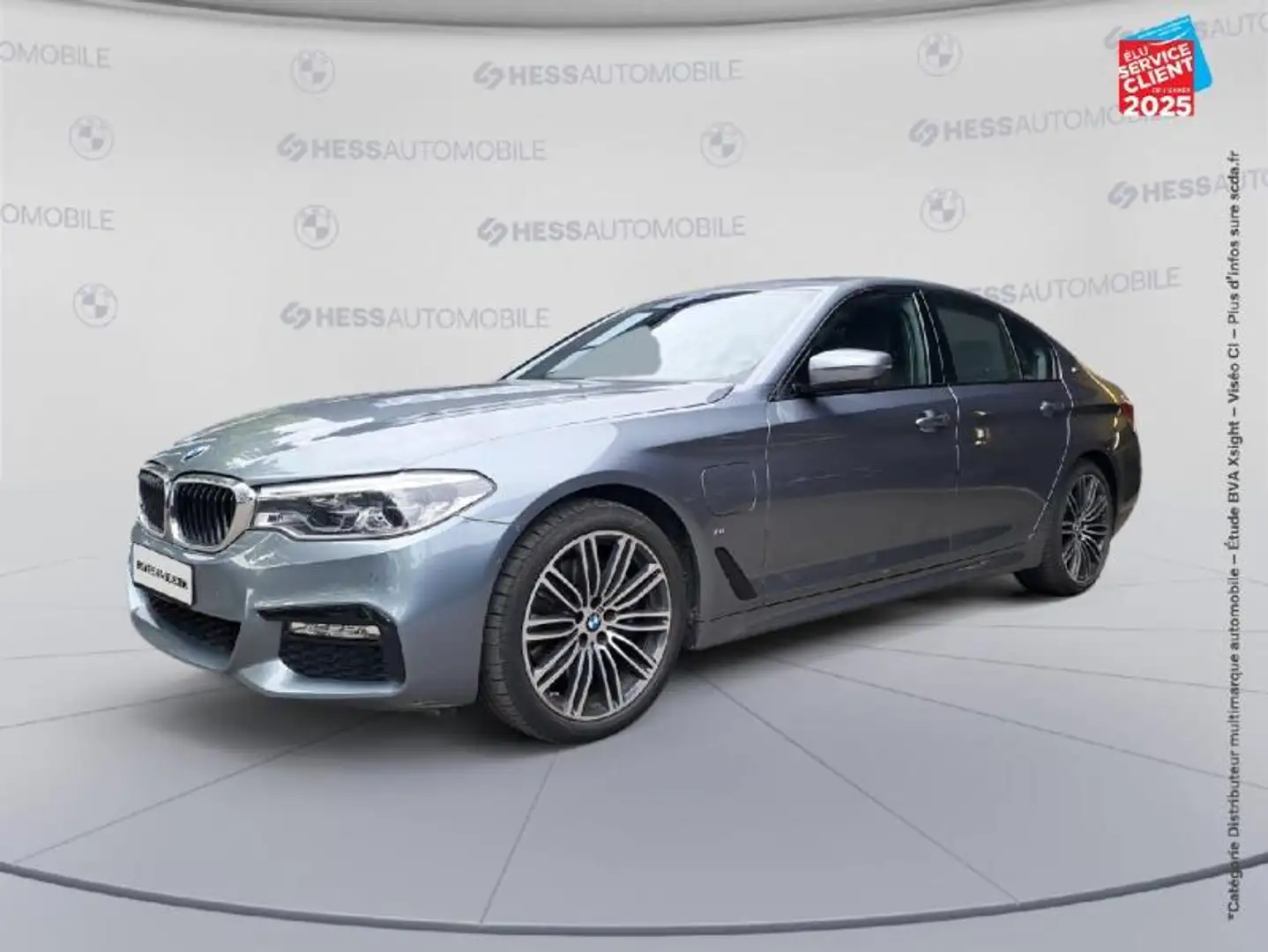 BMW 530 530eA 252ch M Sport Steptronic Euro6d-T Gris - 1