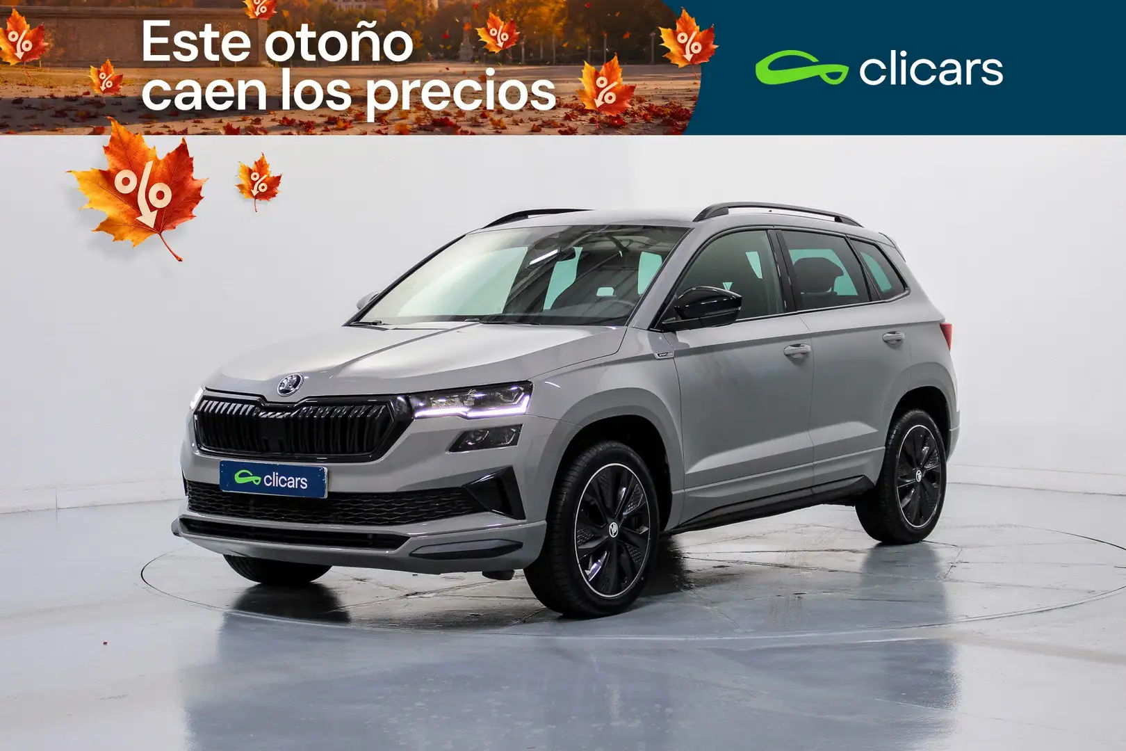 Skoda Karoq 1.5 TSI Sportline ACT 110KW Gris - 1