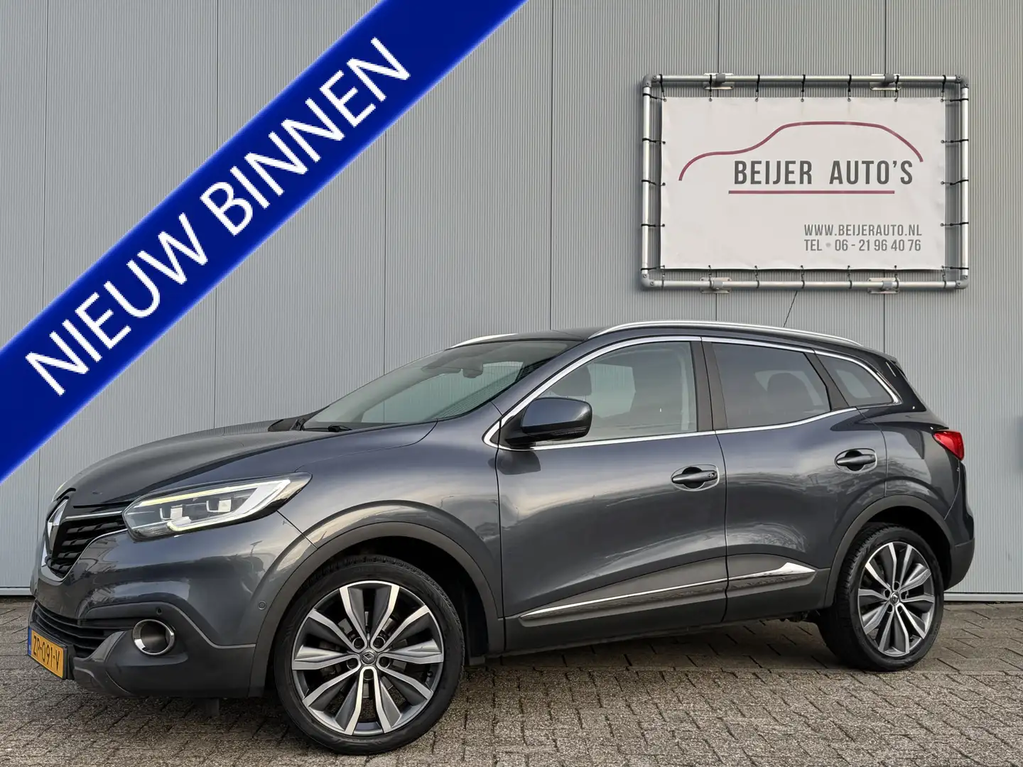 Renault Kadjar 1.2 TCe Automaat/Trekhaak/Camera/19inch. Grijs - 1