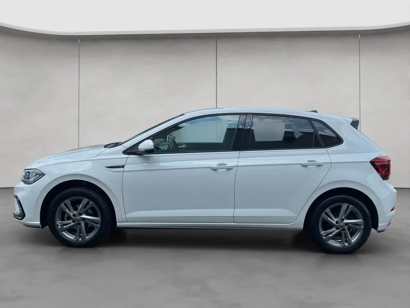 Volkswagen Polo 1.0 TSI OPF DSG R-Line Digital Climatronic Ka Weiß - 2