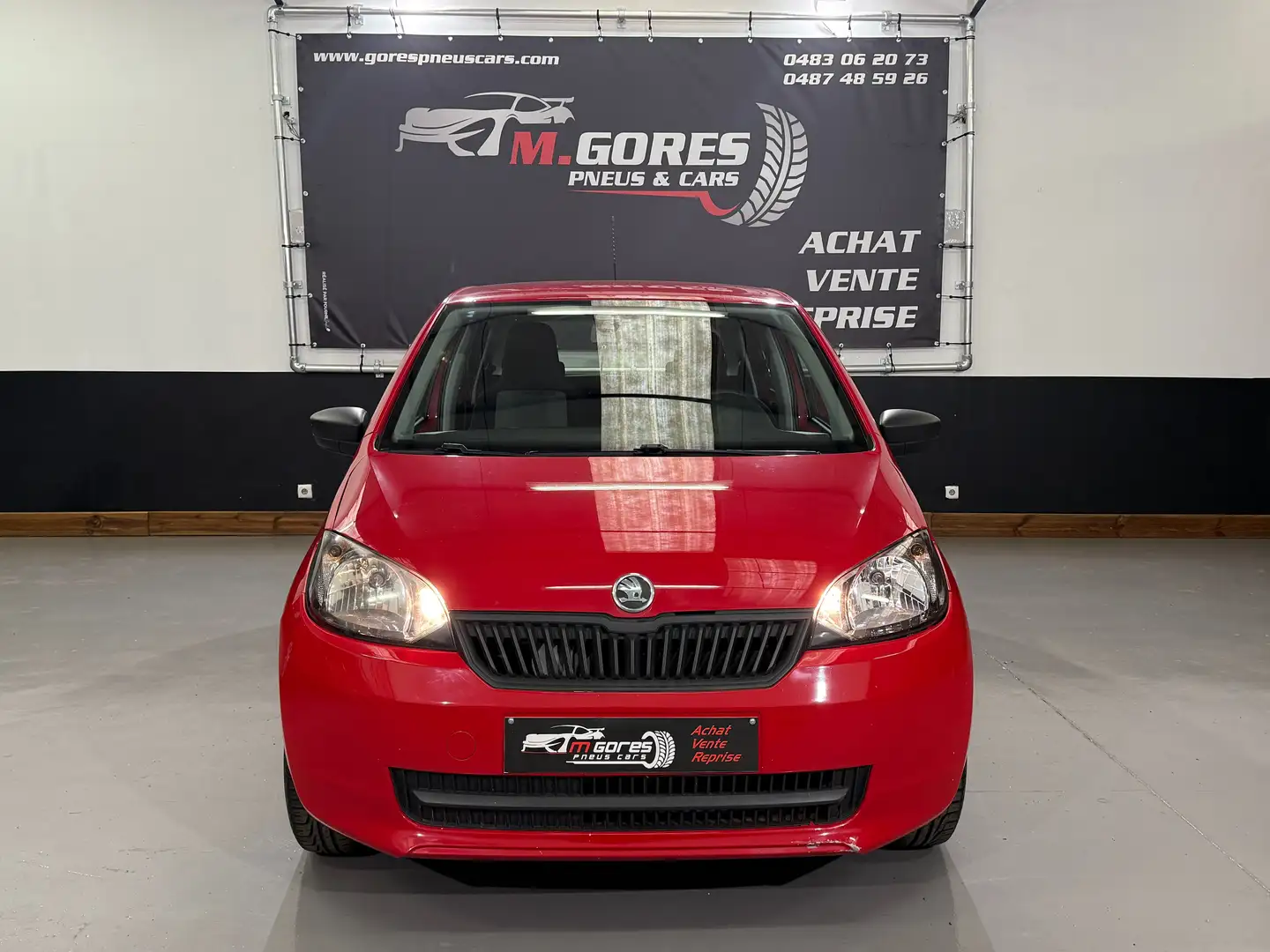 Skoda Citigo Citigo 1.0i Airco/Garantie 12 mois Rood - 2