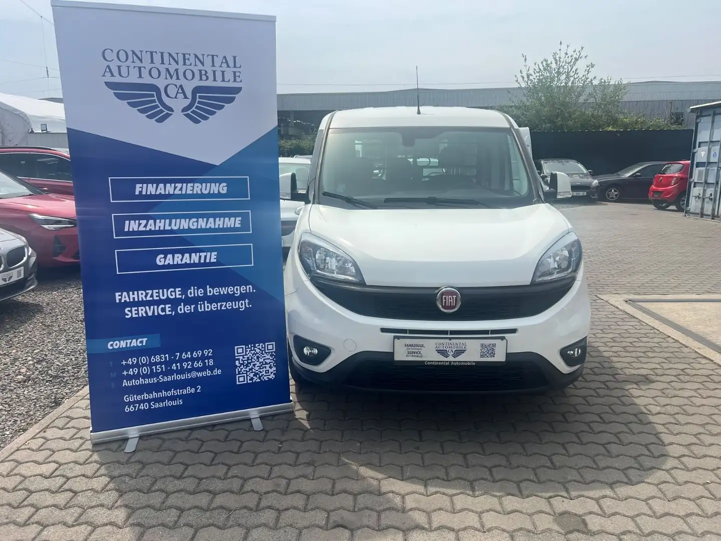 Fiat Doblo Doblò SX Kasten CNG UND BENZIN EURO 6 CH Bianco - 1