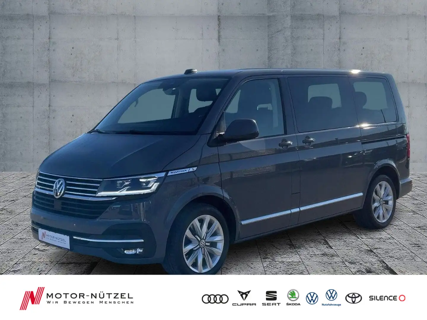 Volkswagen T6.1 Multivan 2.0 TDI 4M GENERATION SIX LED+NAVI Grigio - 1