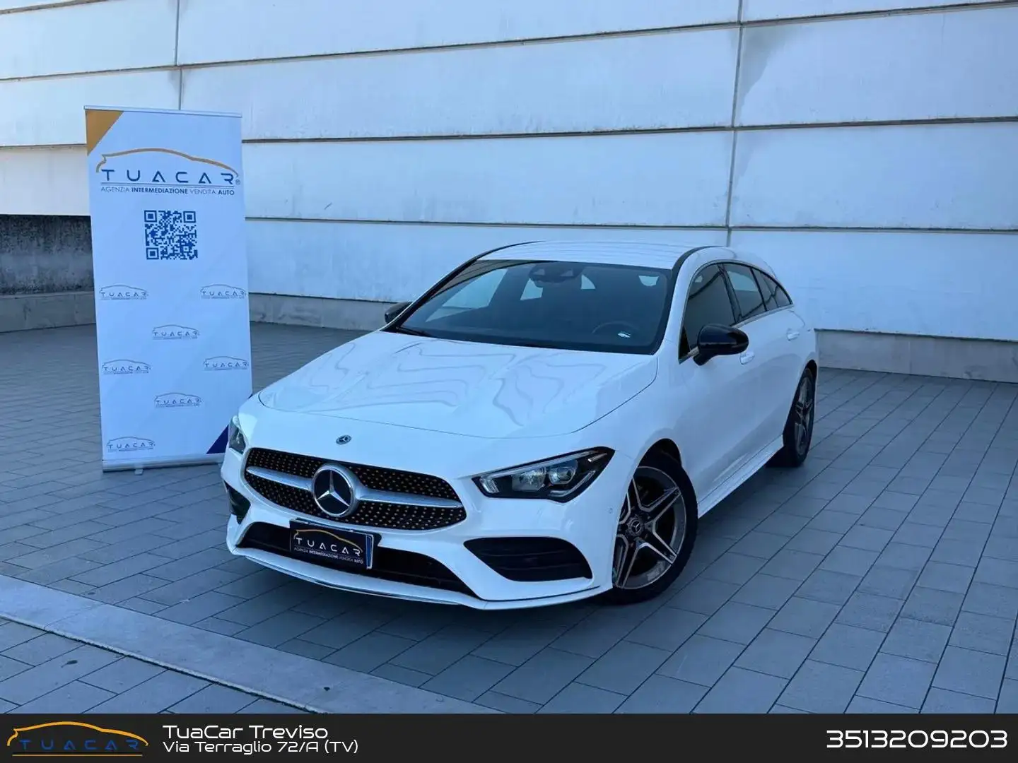 Mercedes-Benz CLA 200 Premium CLA 200 D Blanc - 1