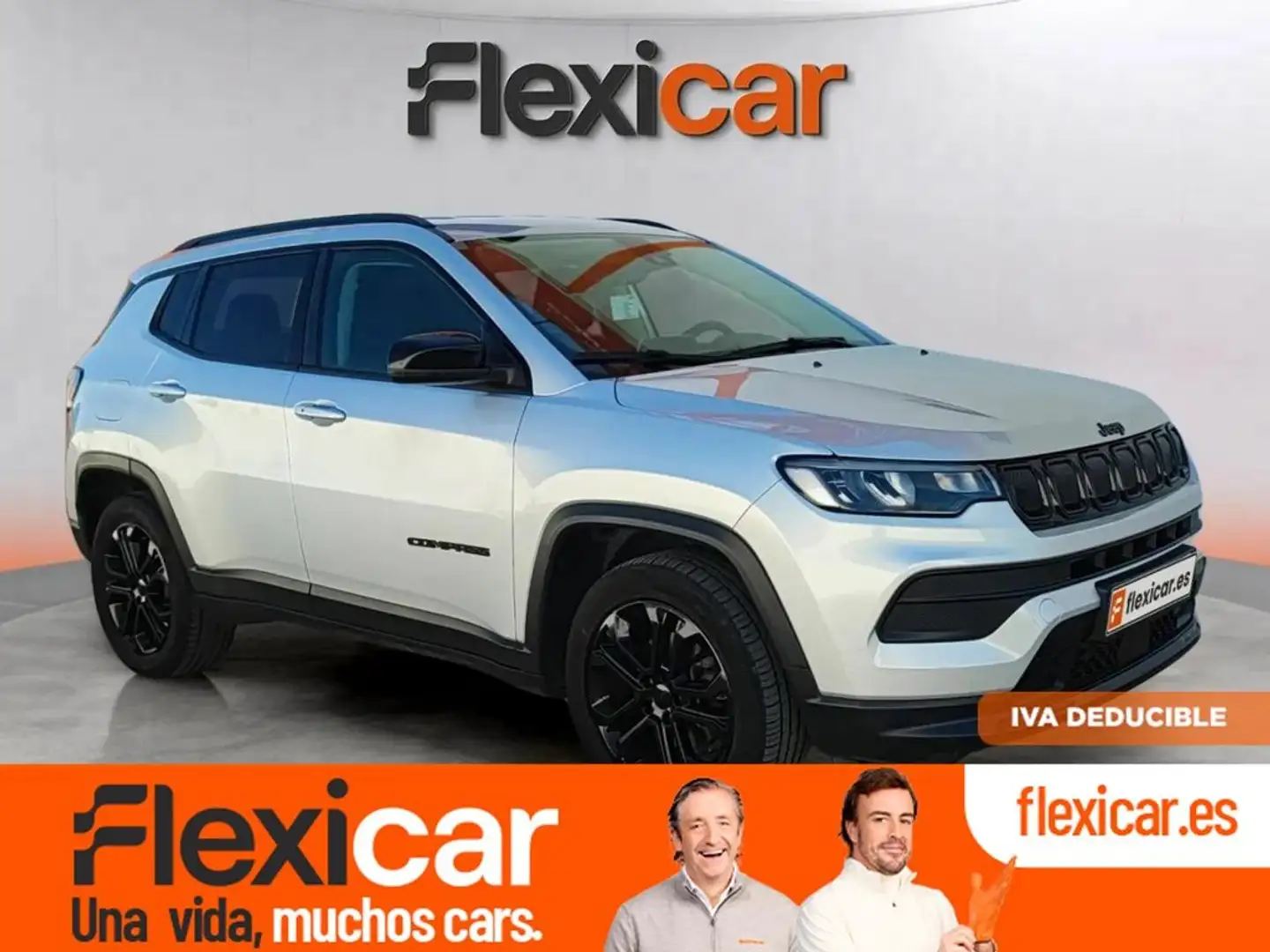 Jeep Compass 1.6 Mjt Night Eagle FWD Gris - 1