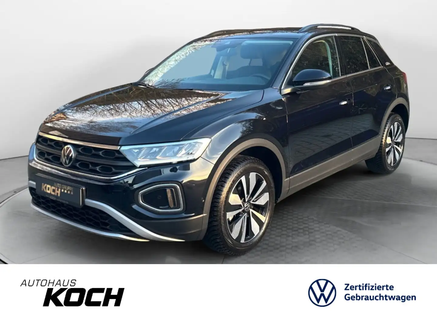 Volkswagen T-Roc 1.0TSI Goal Navi LED Schwarz - 1