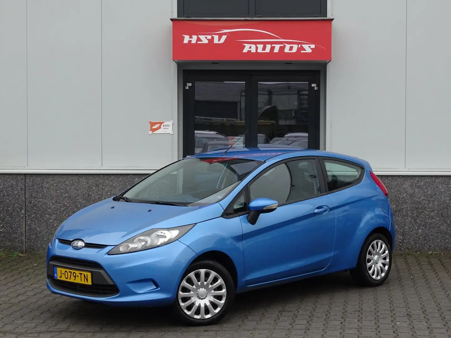 Ford Fiesta 1.4 Trend airco 1e eigenaar Bleu - 1