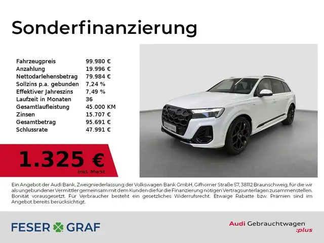 Audi Q7 SUV S line business TFSI quattro 250 kW ti