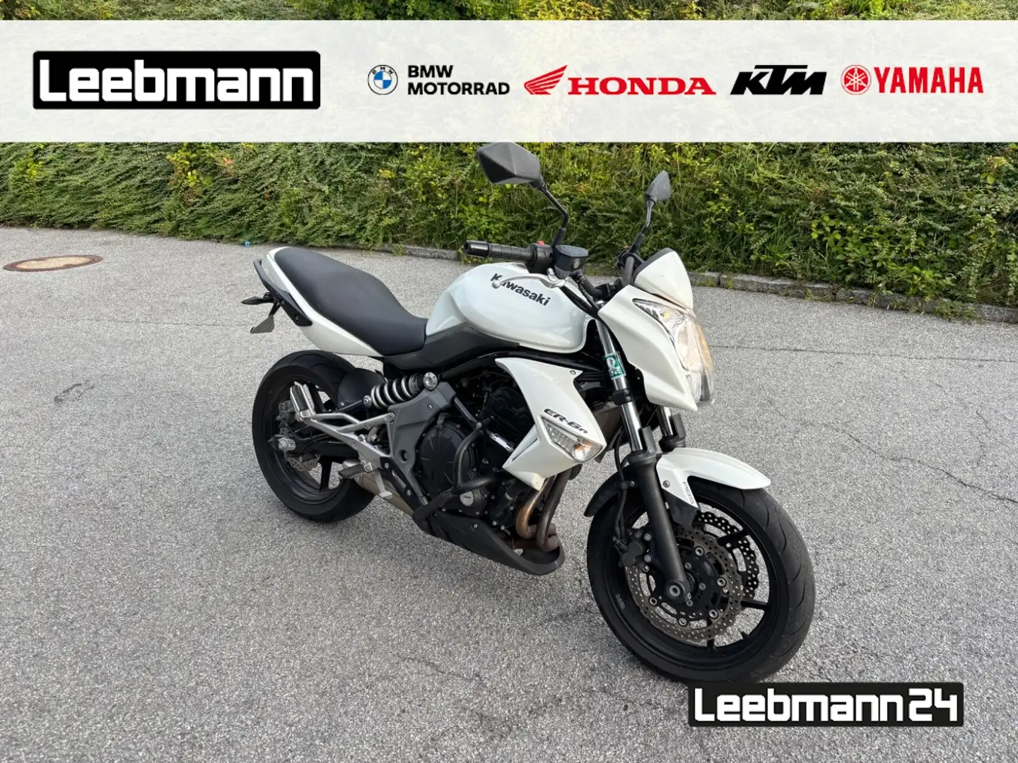 Kawasaki ER 6 N (KRAD) ABS Bianco - 1
