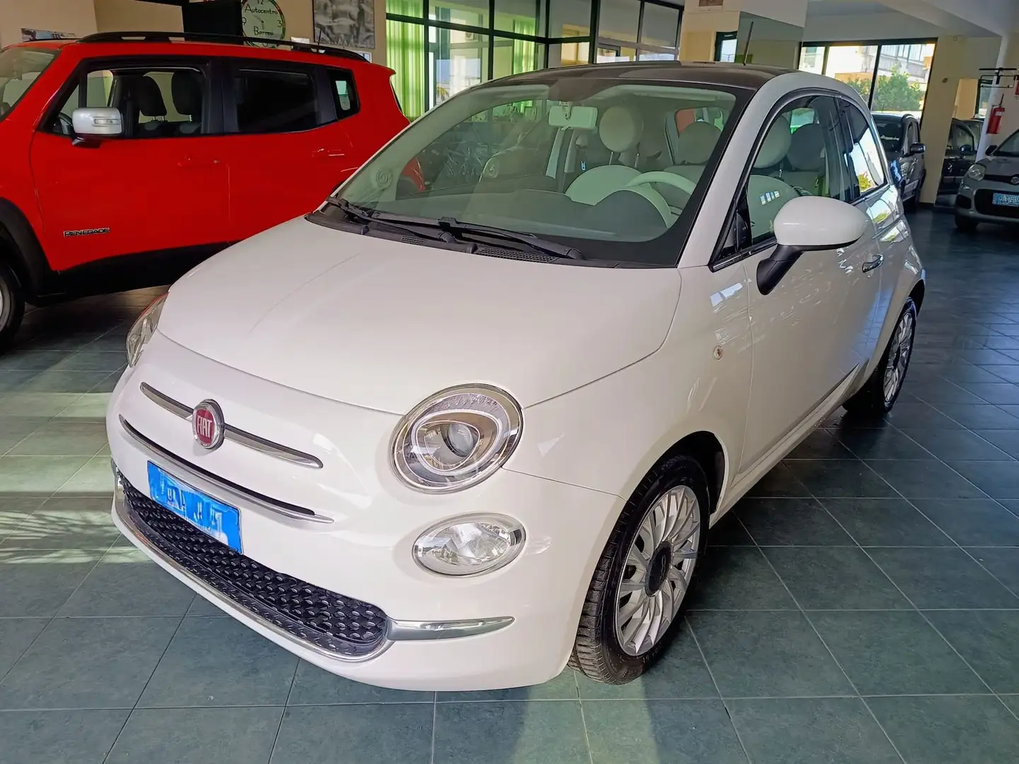 Fiat 500 500 III 2015 1.2 Lounge easypower Gpl 69cv Weiß - 1