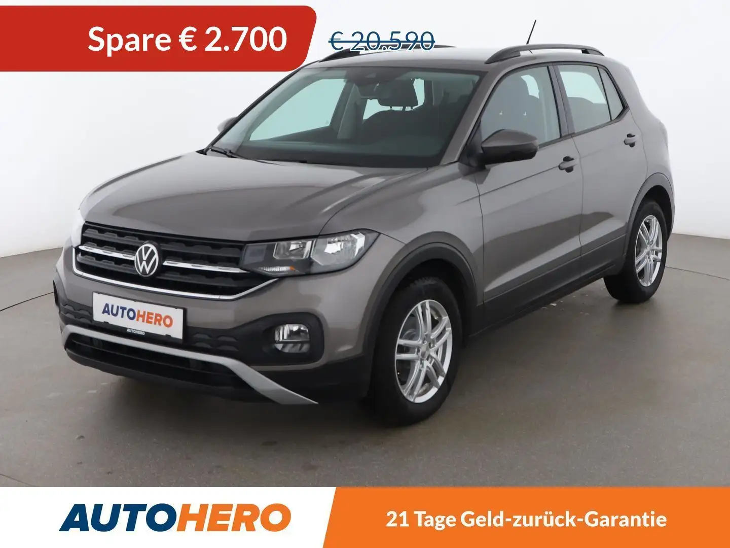 Volkswagen T-Cross 1.0 TSI Advance Aut. *ACC*PDC*SPUR* Gris - 1