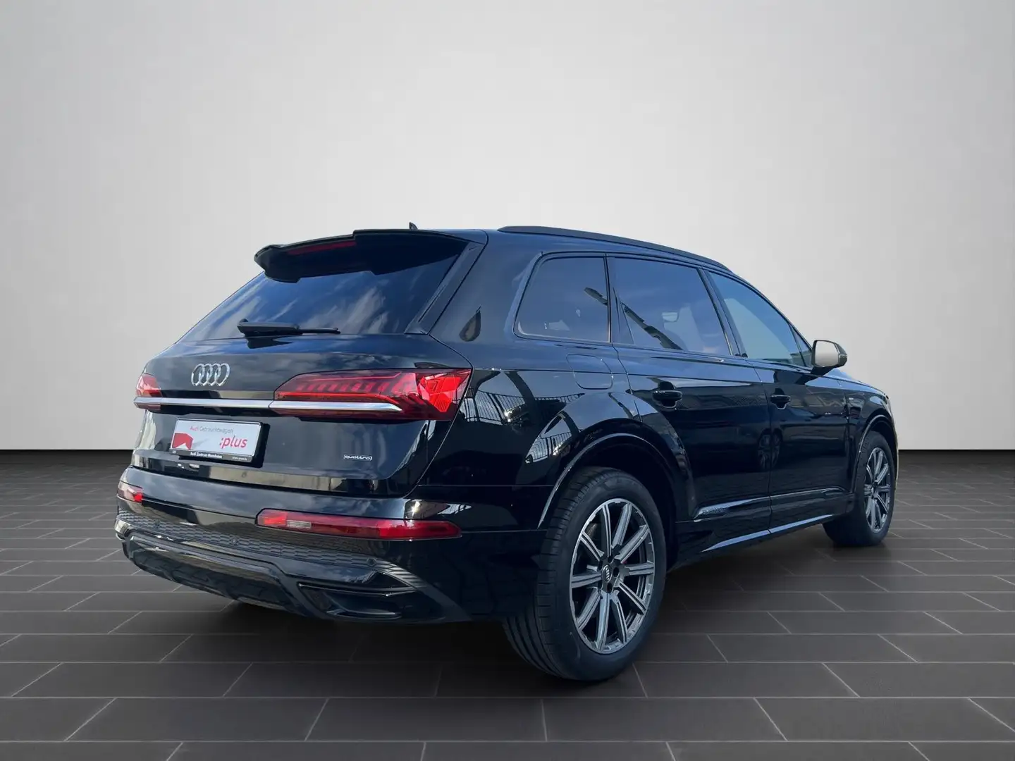 Audi Q7 60 TFSIe quattro S LINE HD-MAT AHK HUD Noir - 2
